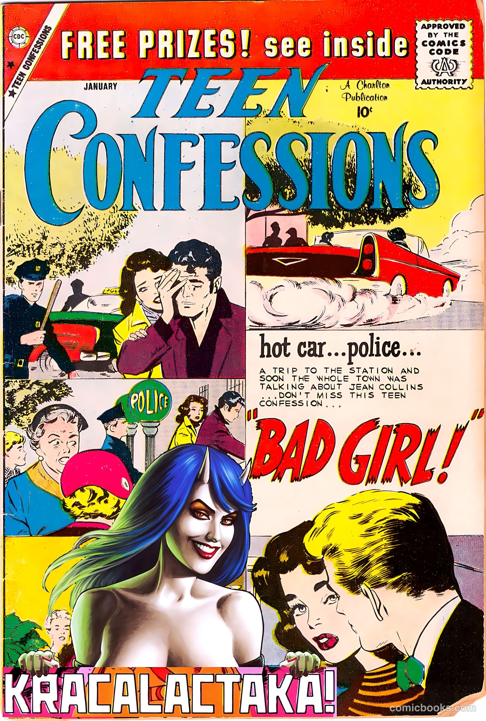 Teen Confessions #3 (1960) — page 37 of 37