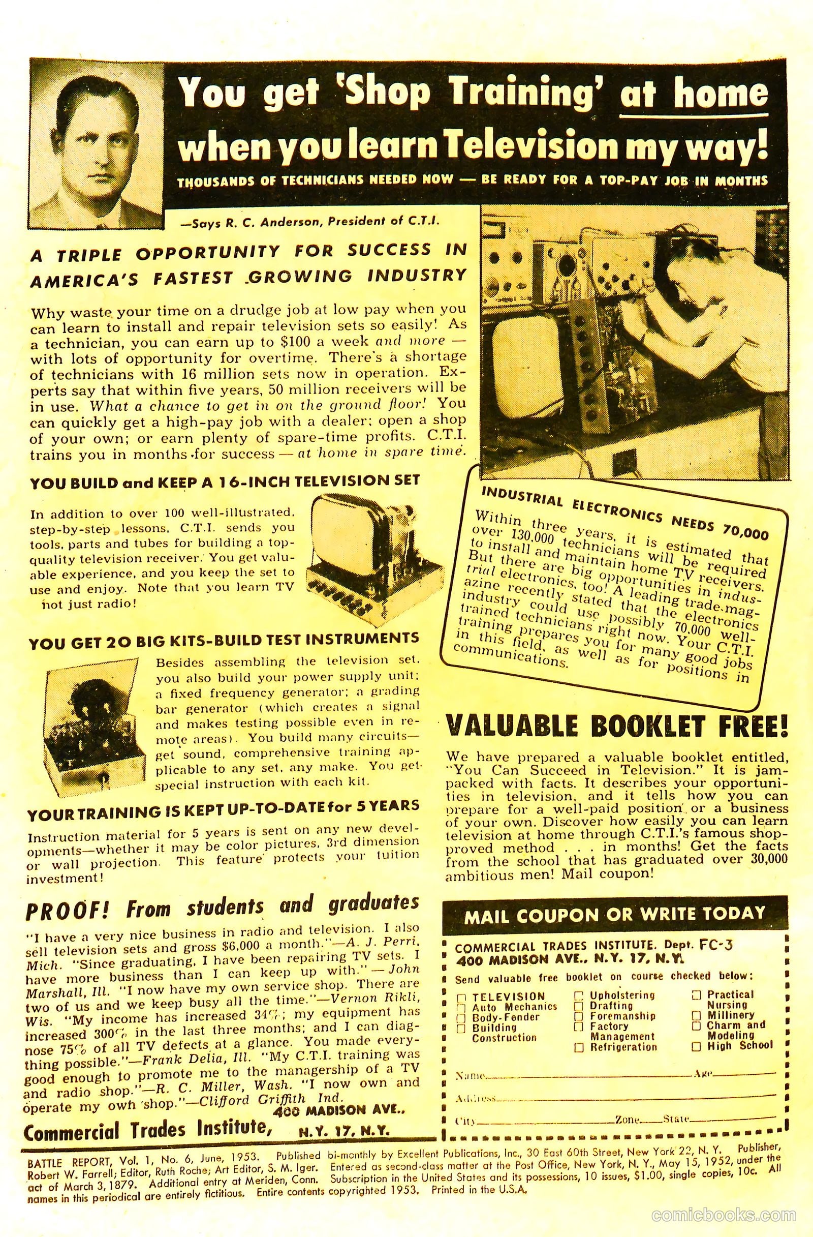 Battle Report #6 (1953) — page 2 of 36