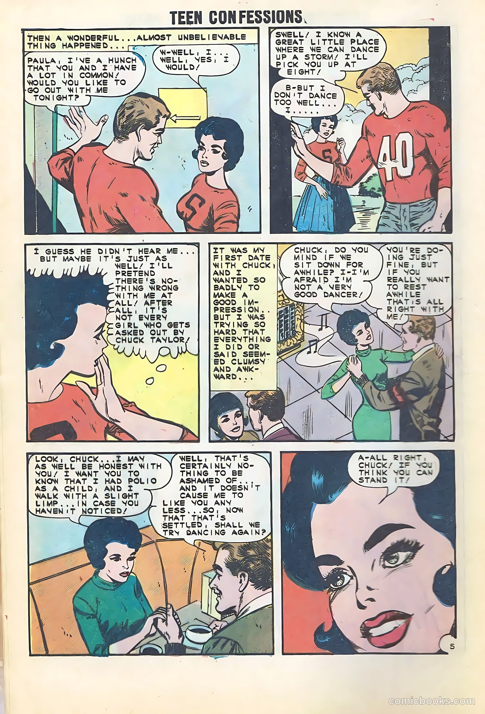 Teen Confessions #30 (1964) — page 8 of 36