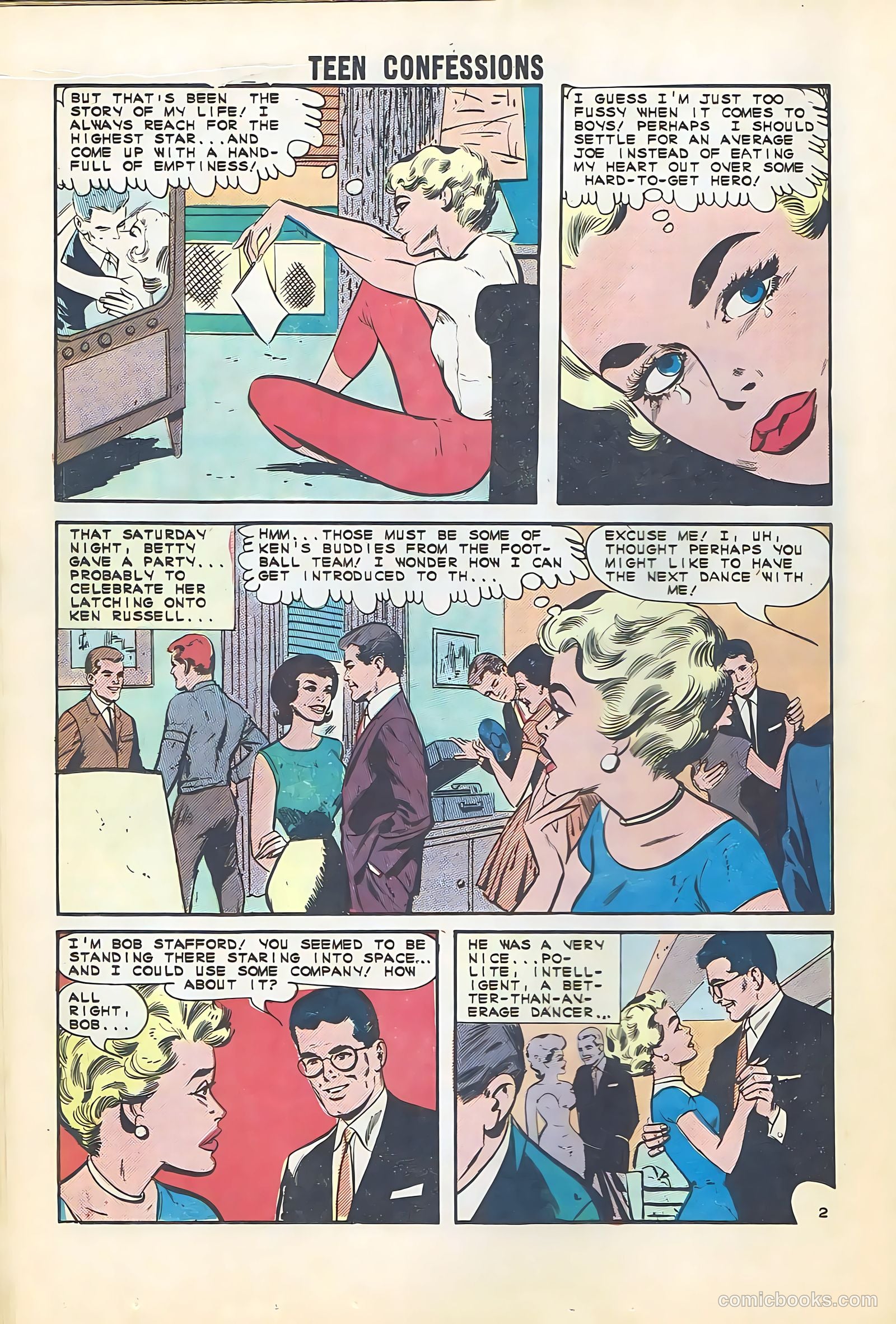 Teen Confessions #30 (1964) — page 16 of 36