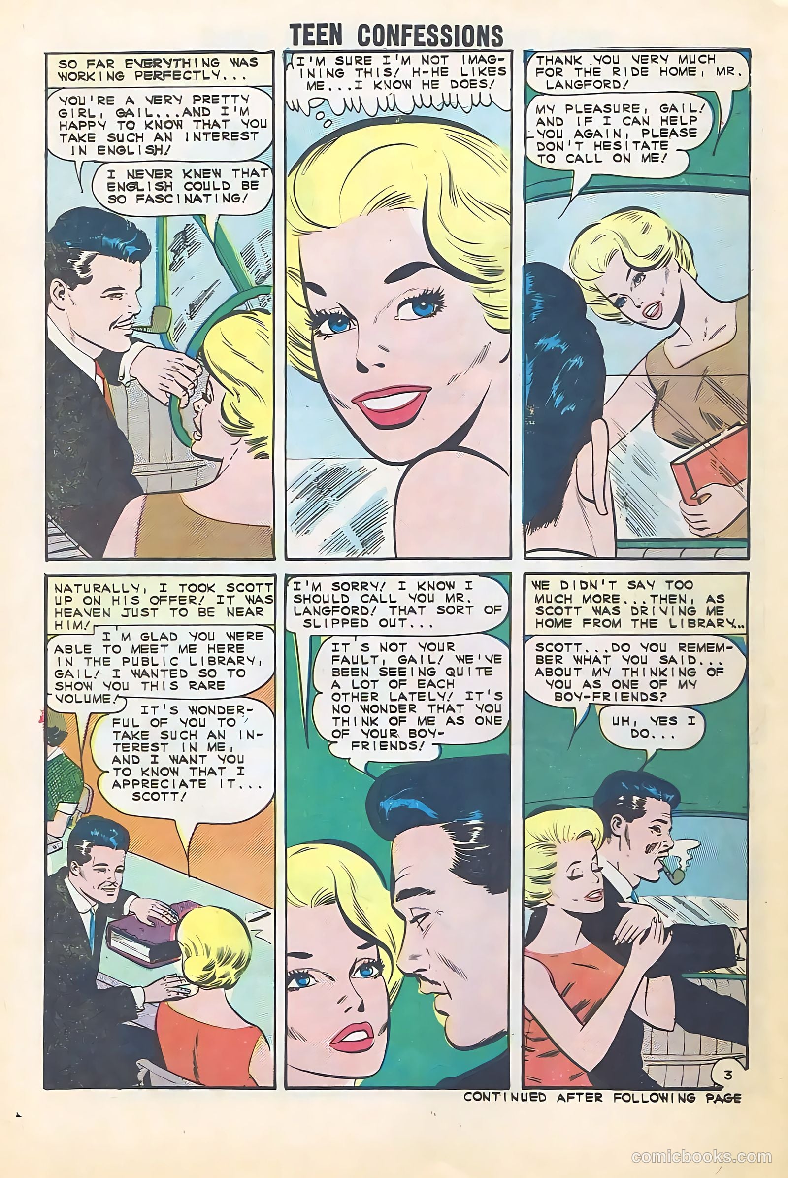 Teen Confessions #30 (1964) — page 30 of 36