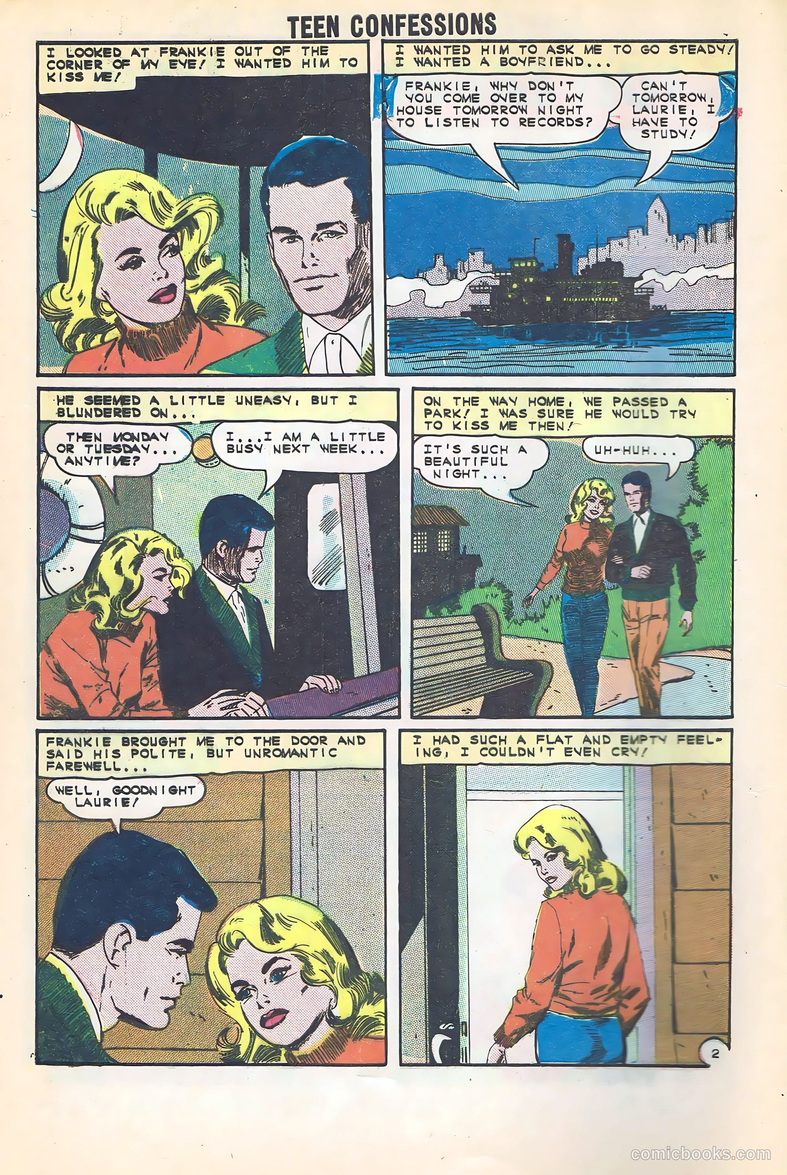 Teen Confessions #32 (1965) — page 4 of 36