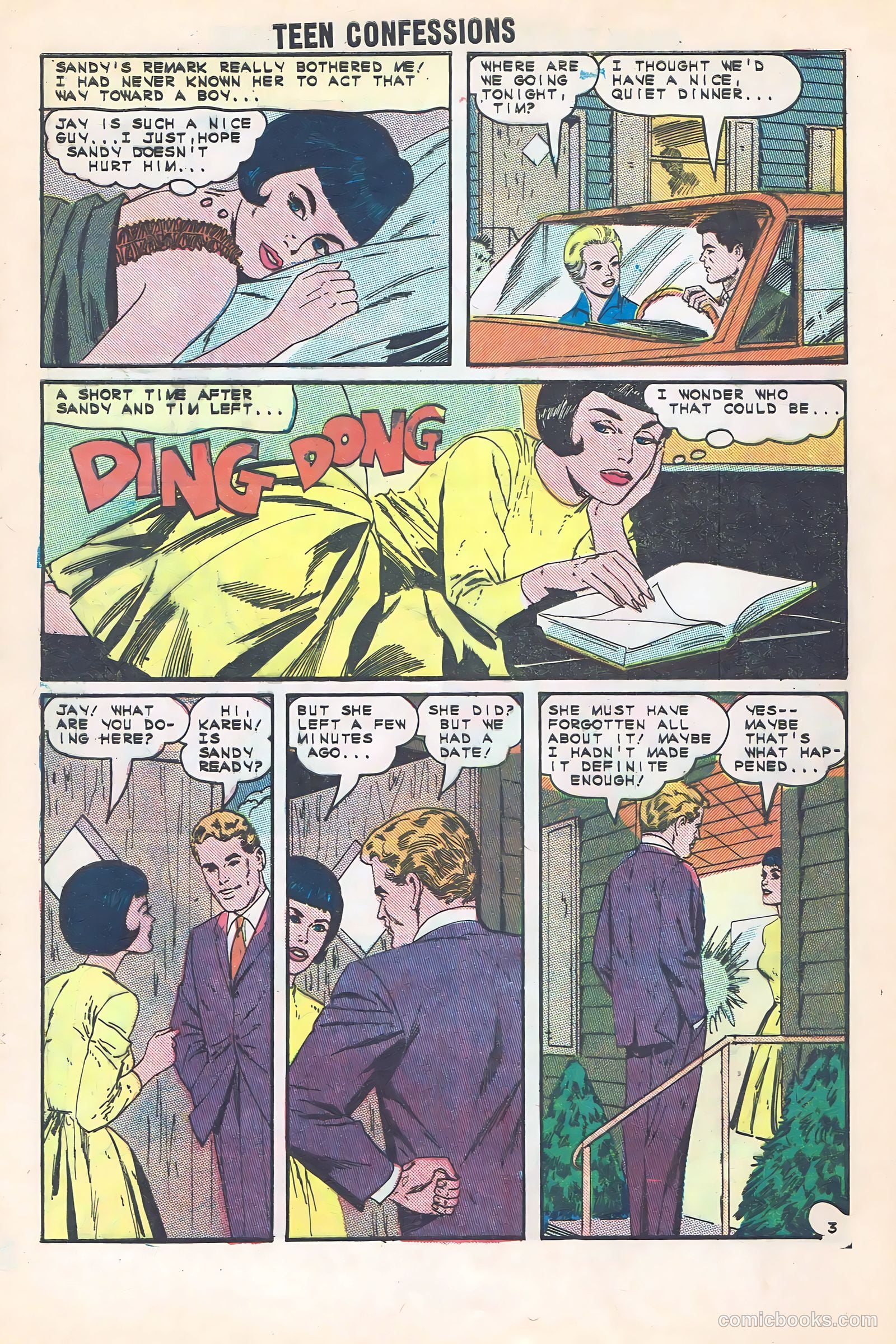 Teen Confessions #32 (1965) — page 28 of 36