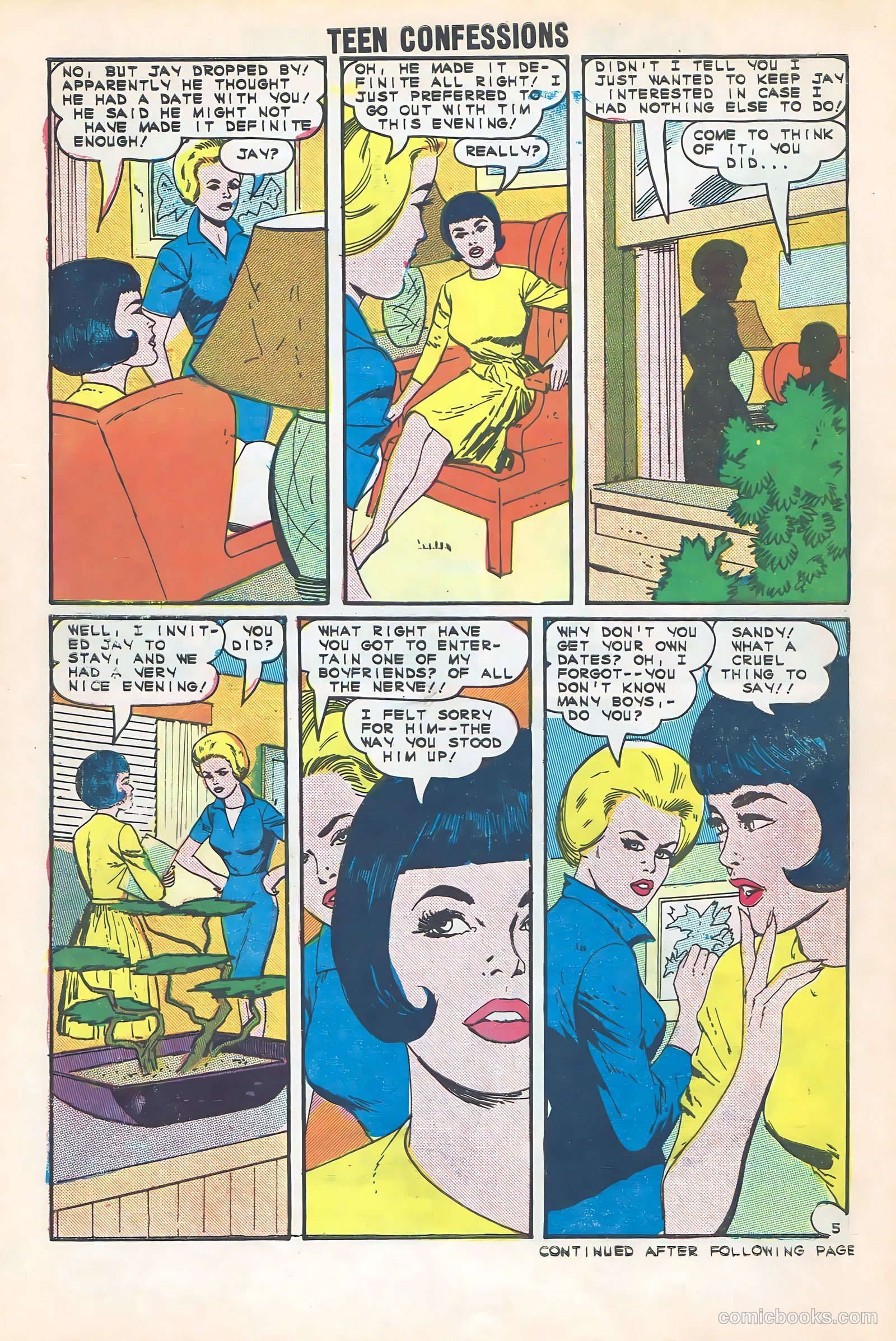 Teen Confessions #32 (1965) — page 30 of 36