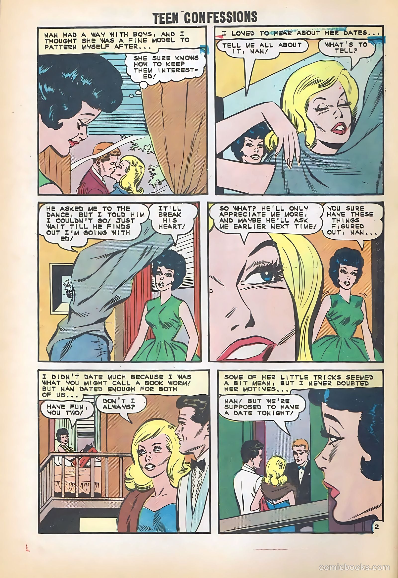 Teen Confessions #33 (1965) — page 4 of 36