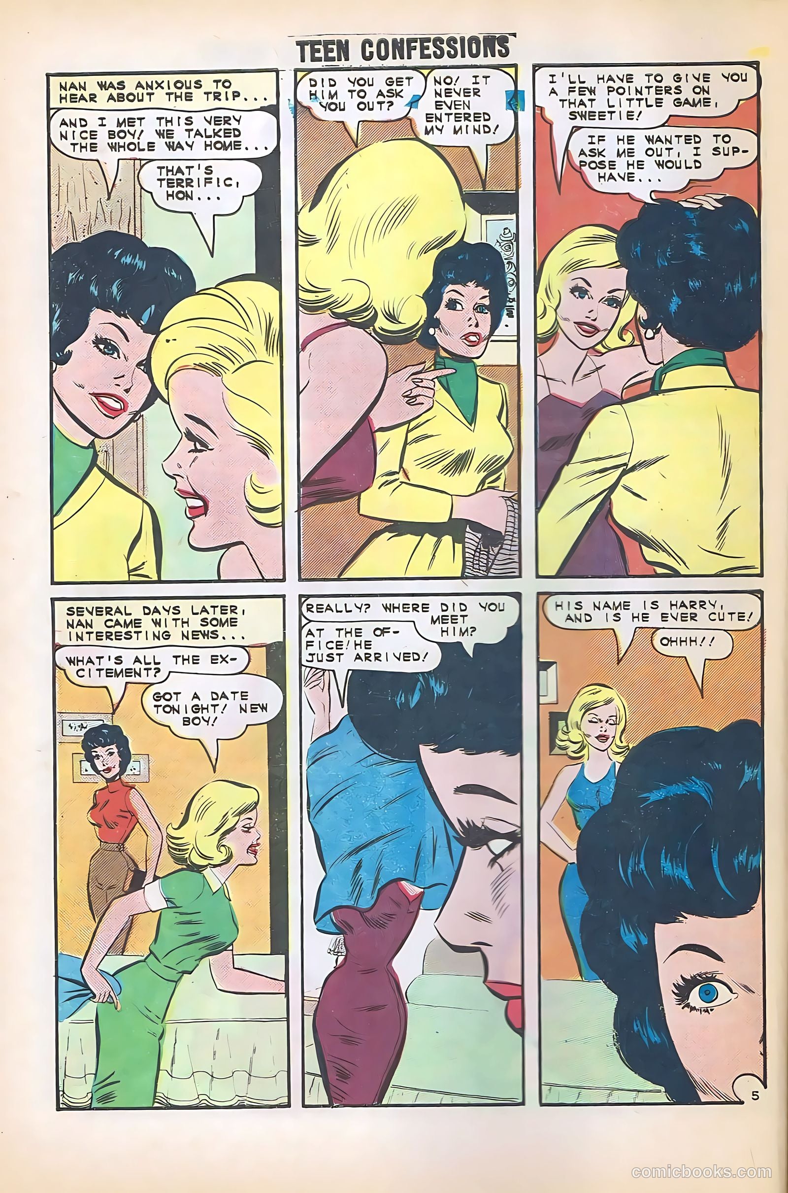 Teen Confessions #33 (1965) — page 8 of 36