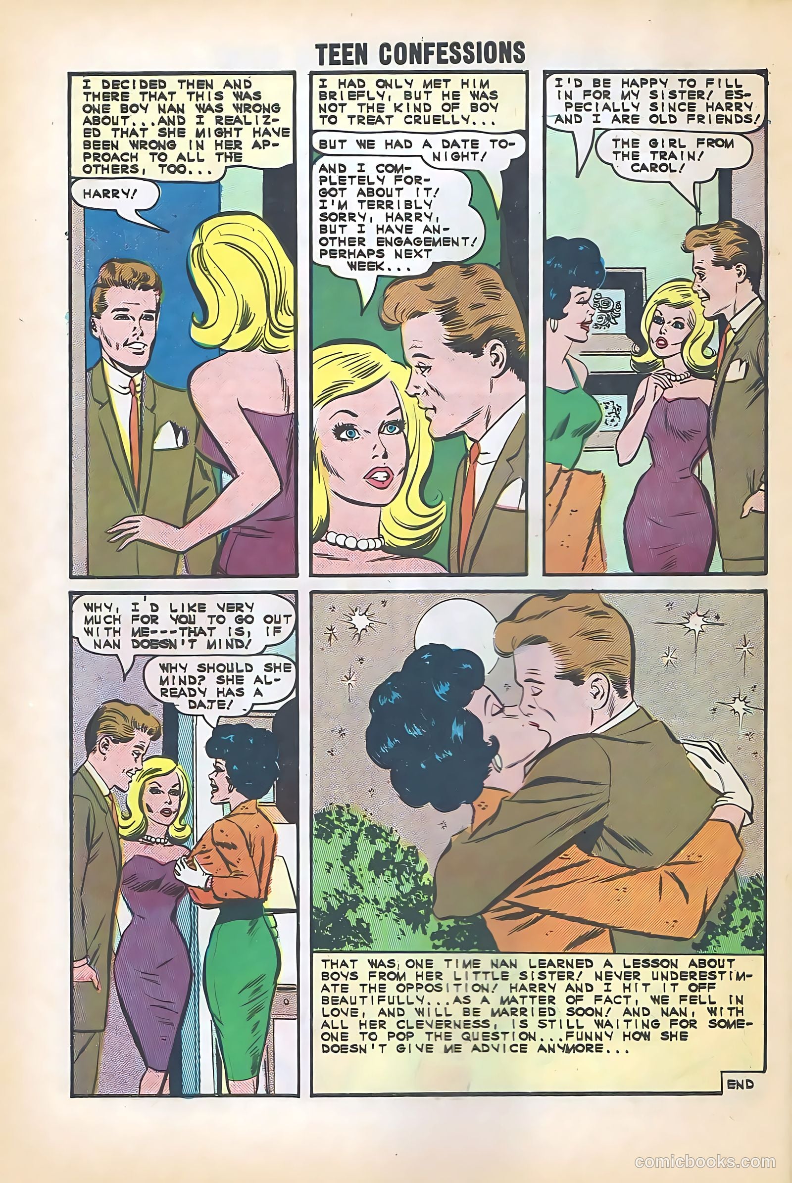 Teen Confessions #33 (1965) — page 10 of 36