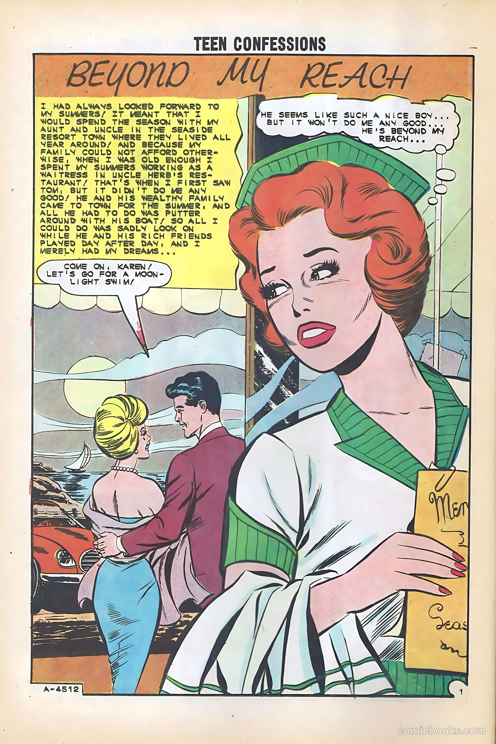 Teen Confessions #33 (1965) — page 12 of 36