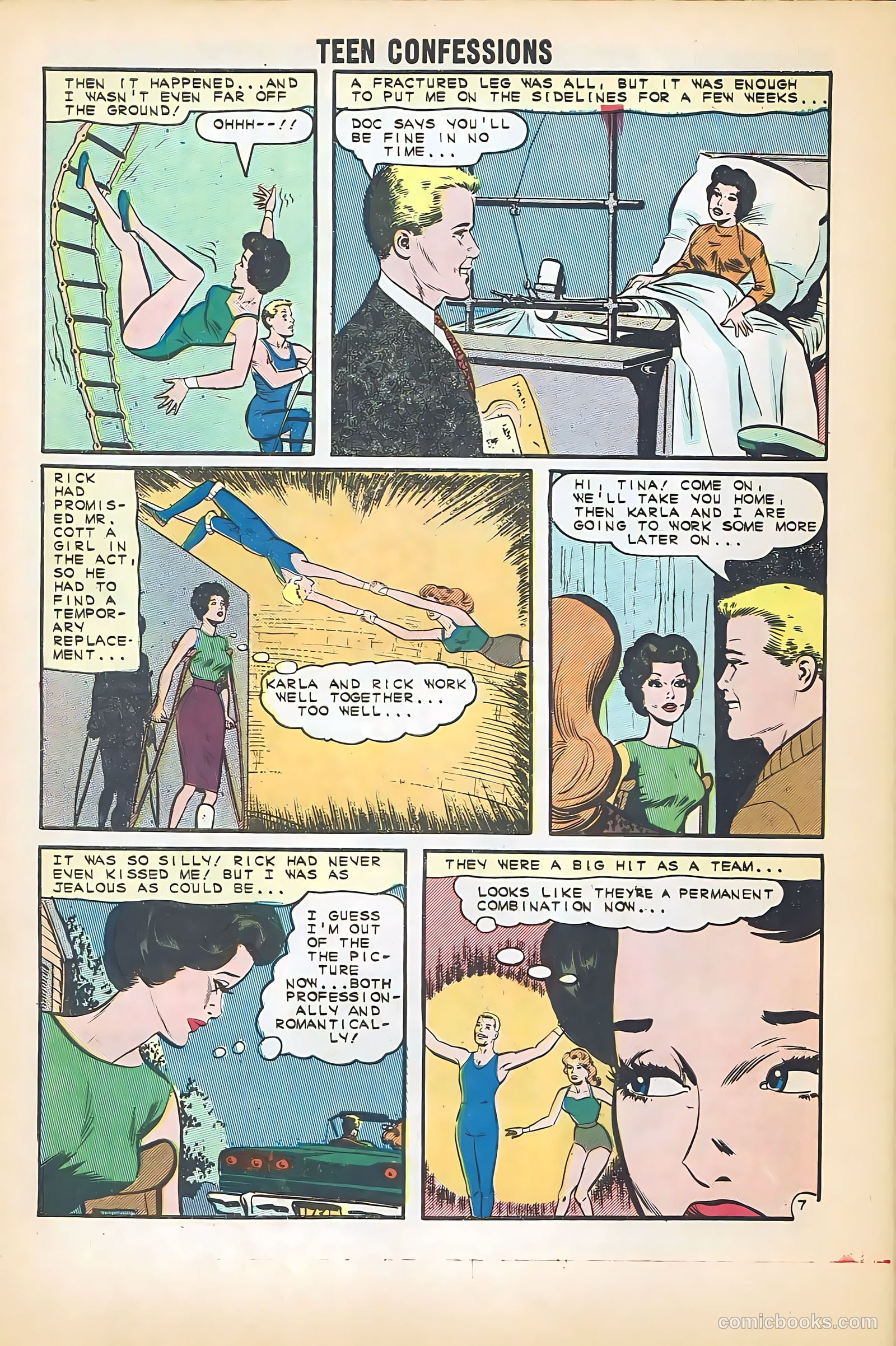 Teen Confessions #33 (1965) — page 32 of 36