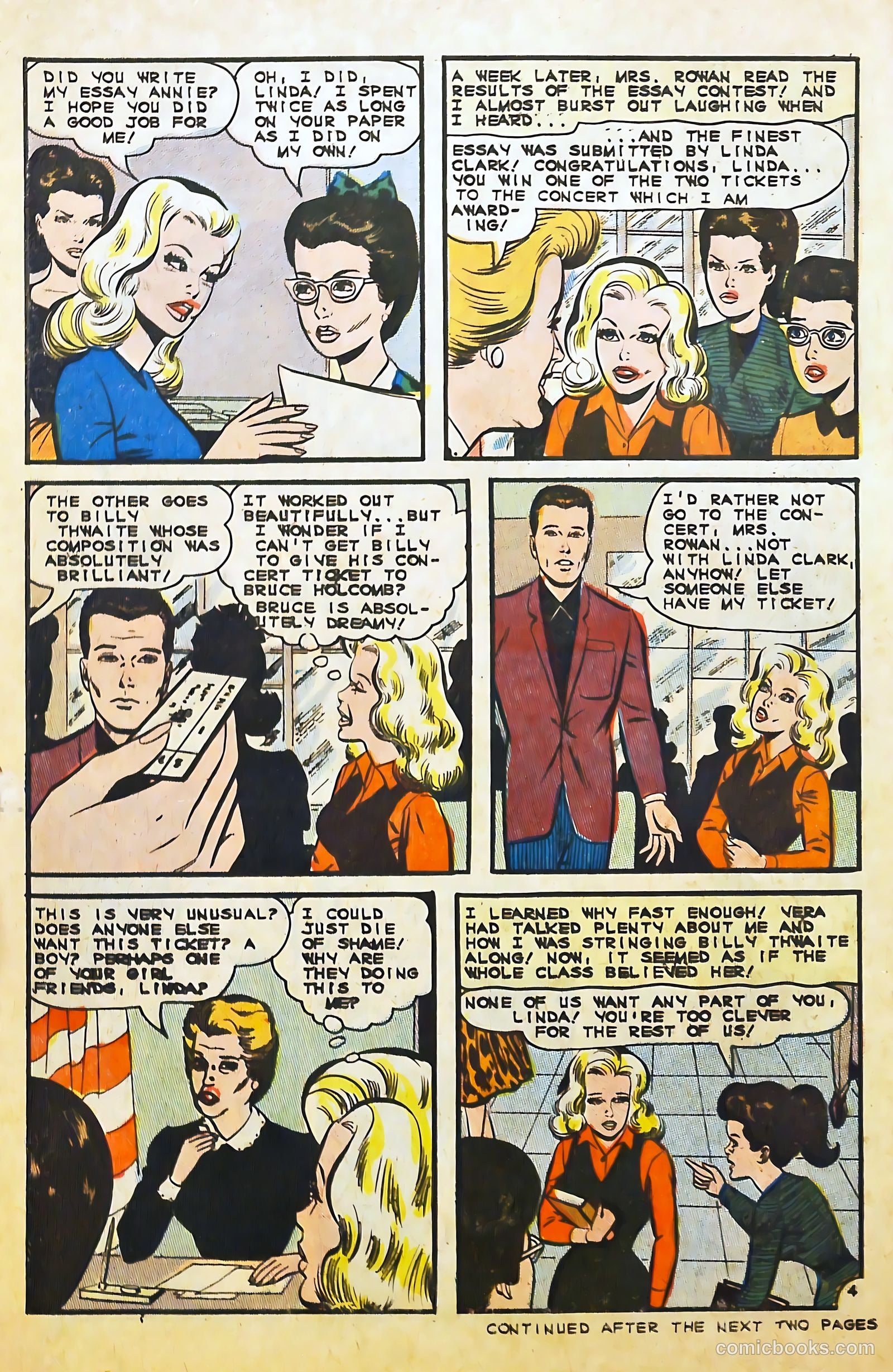 Teen Confessions #34 (1965) — page 6 of 36