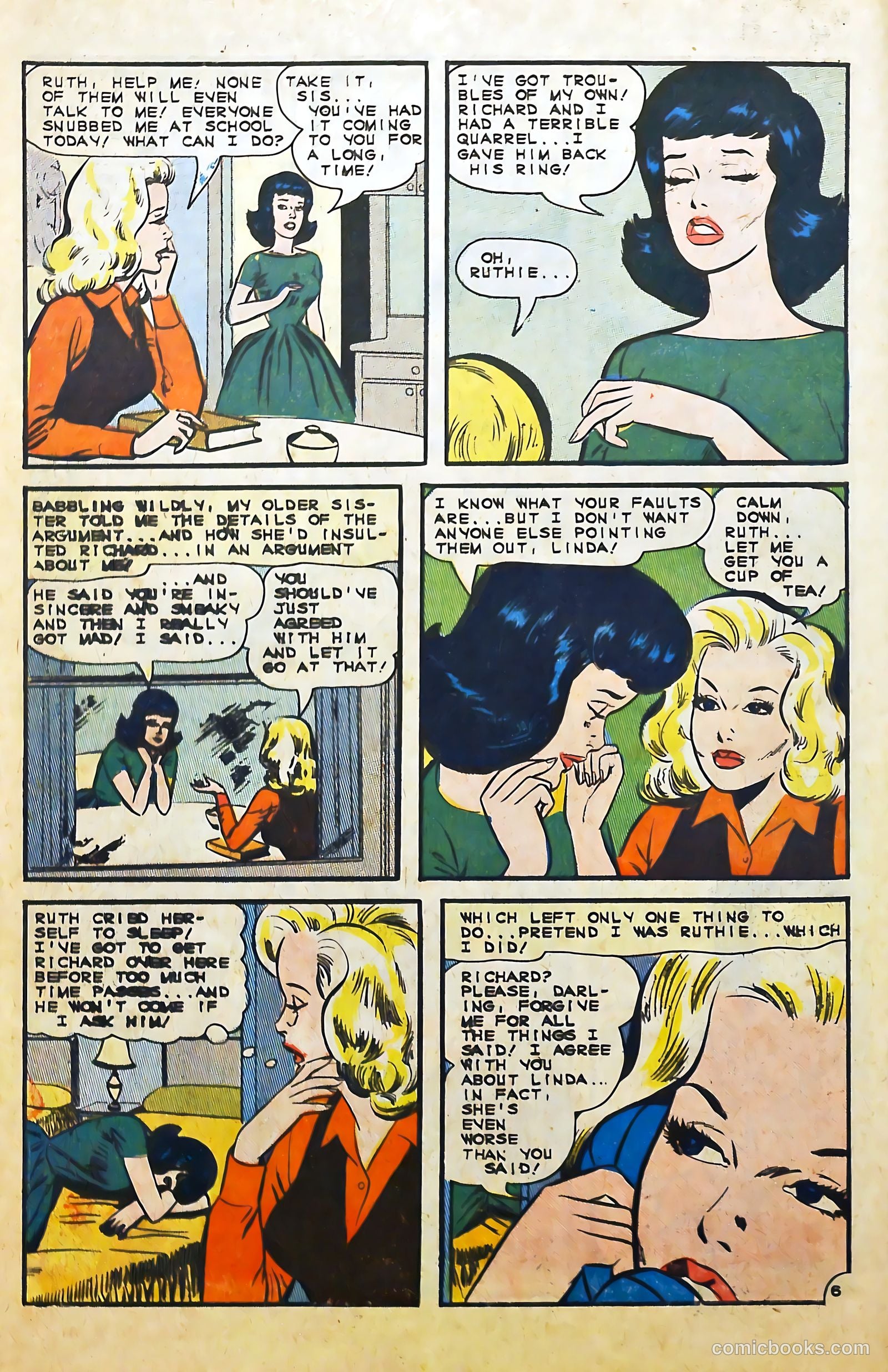 Teen Confessions #34 (1965) — page 10 of 36