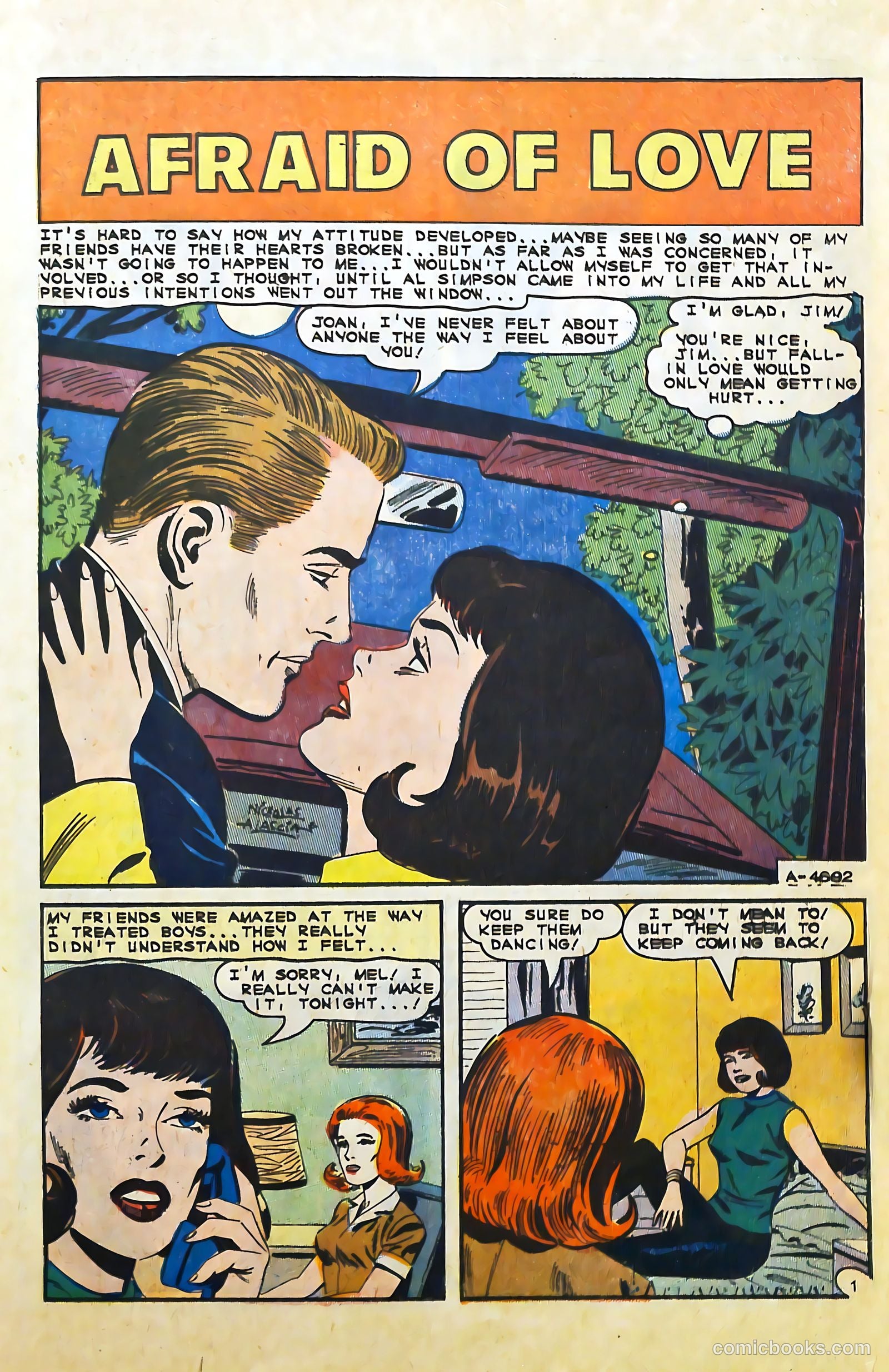 Teen Confessions #34 (1965) — page 15 of 36