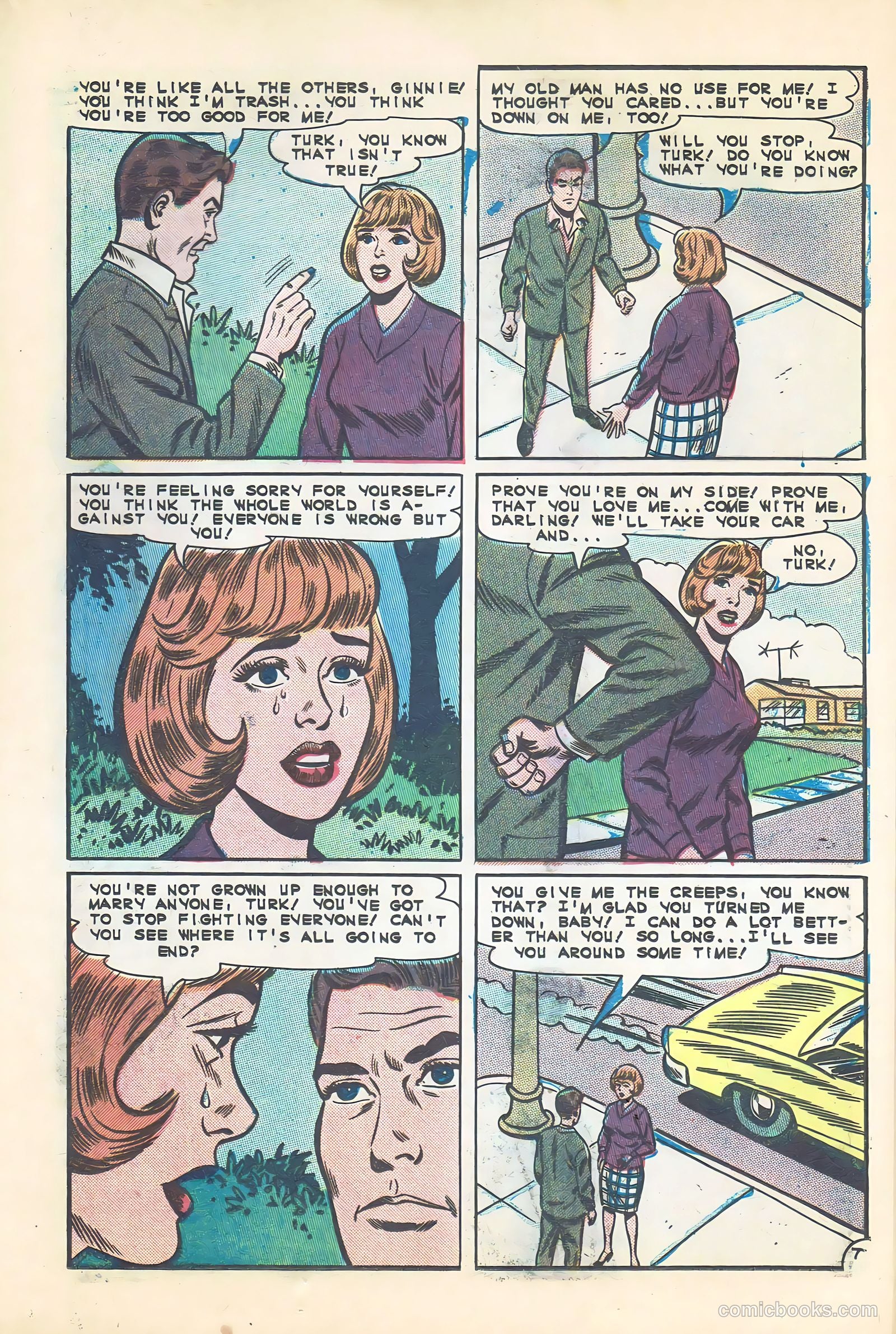 Teen Confessions #35 (1965) — page 21 of 36