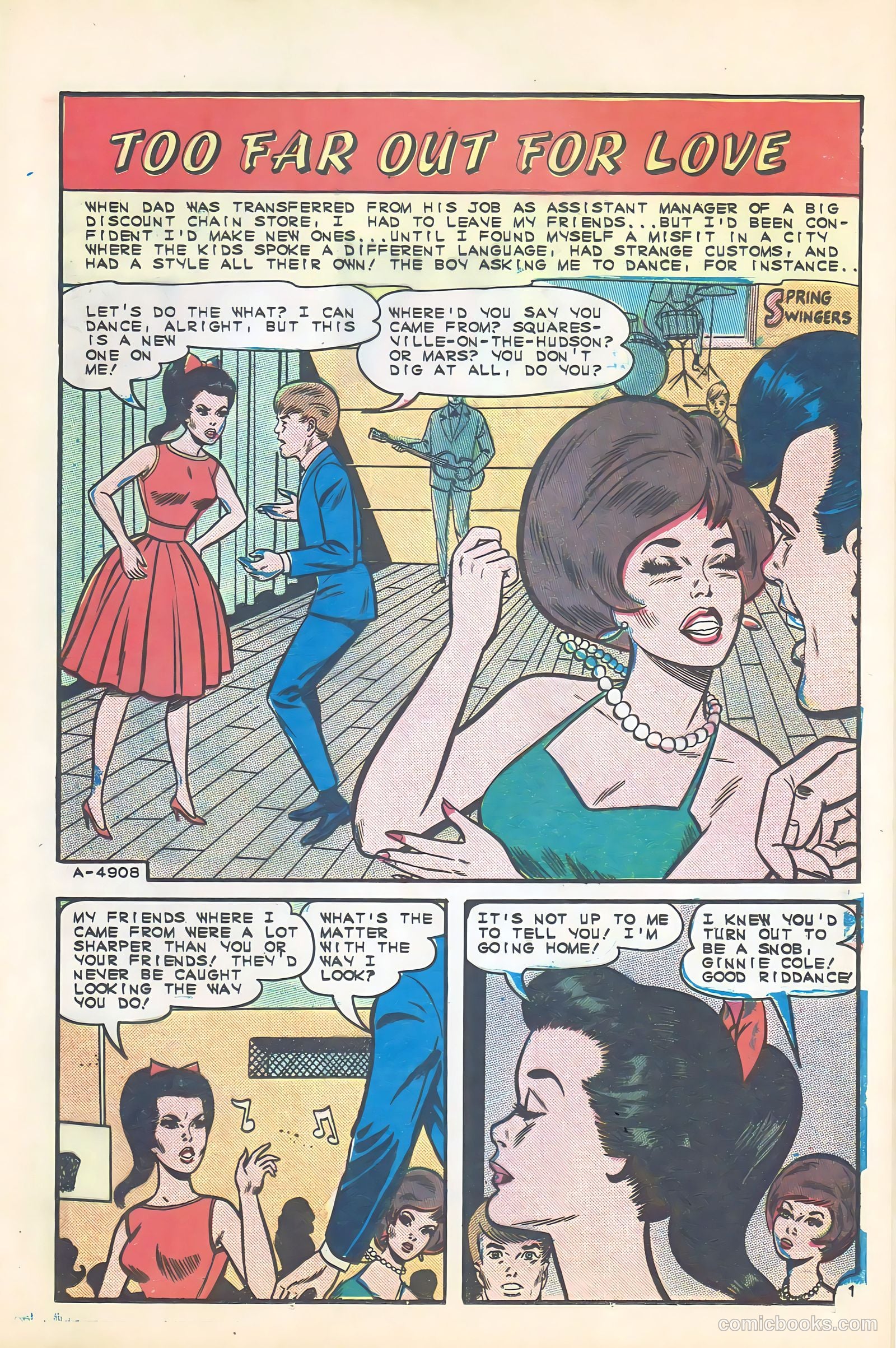 Teen Confessions #35 (1965) — page 25 of 36