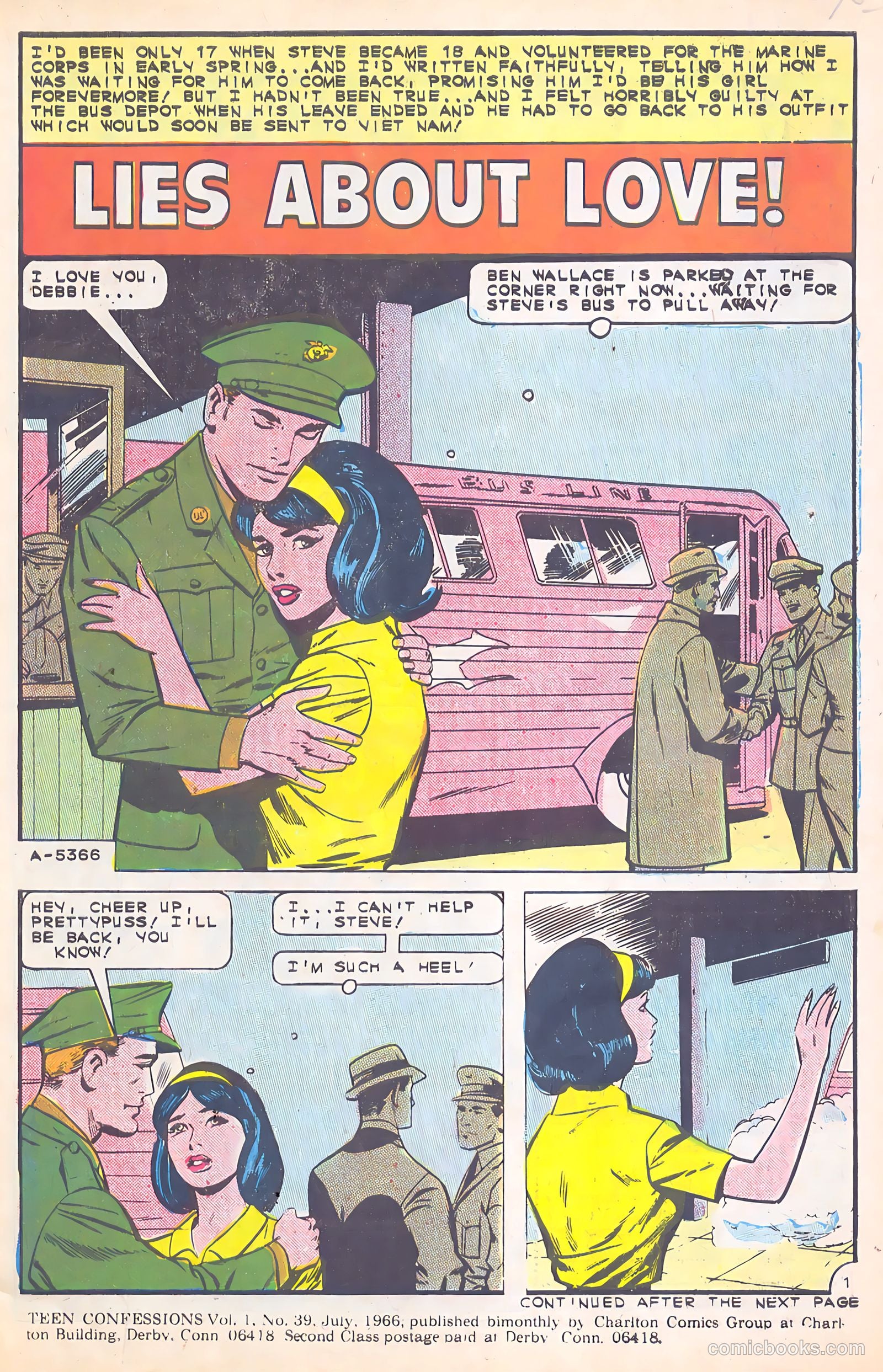 Teen Confessions #39 (1966) — page 3 of 36