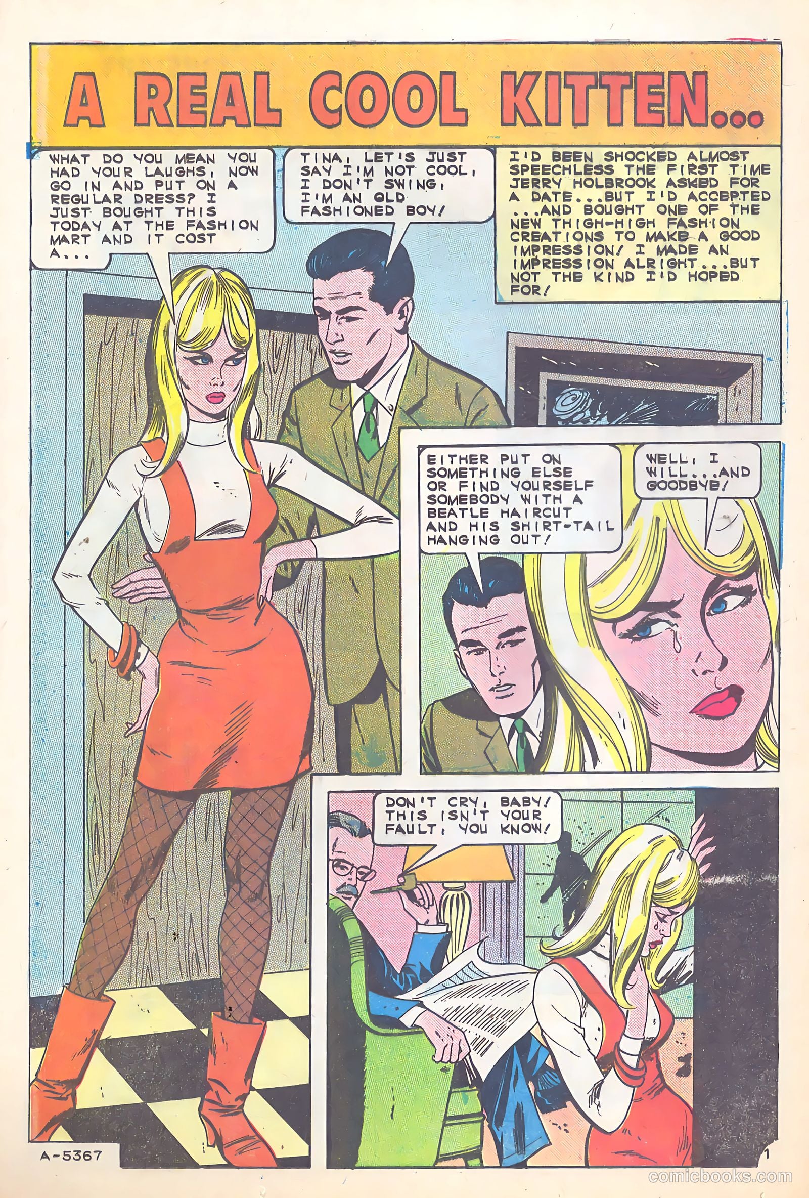 Teen Confessions #39 (1966) — page 25 of 36