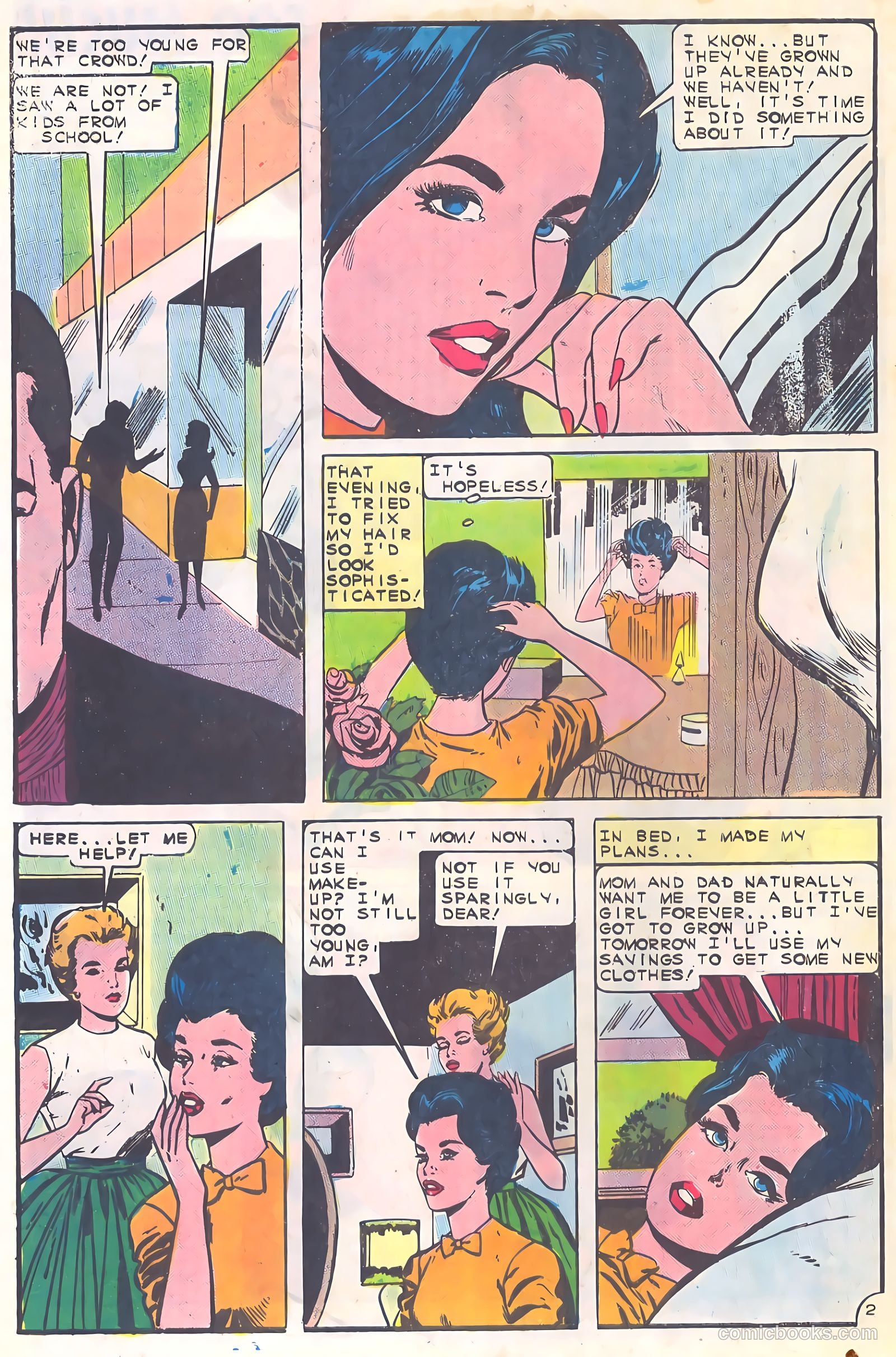 Teen Confessions #40 (1966) — page 4 of 36