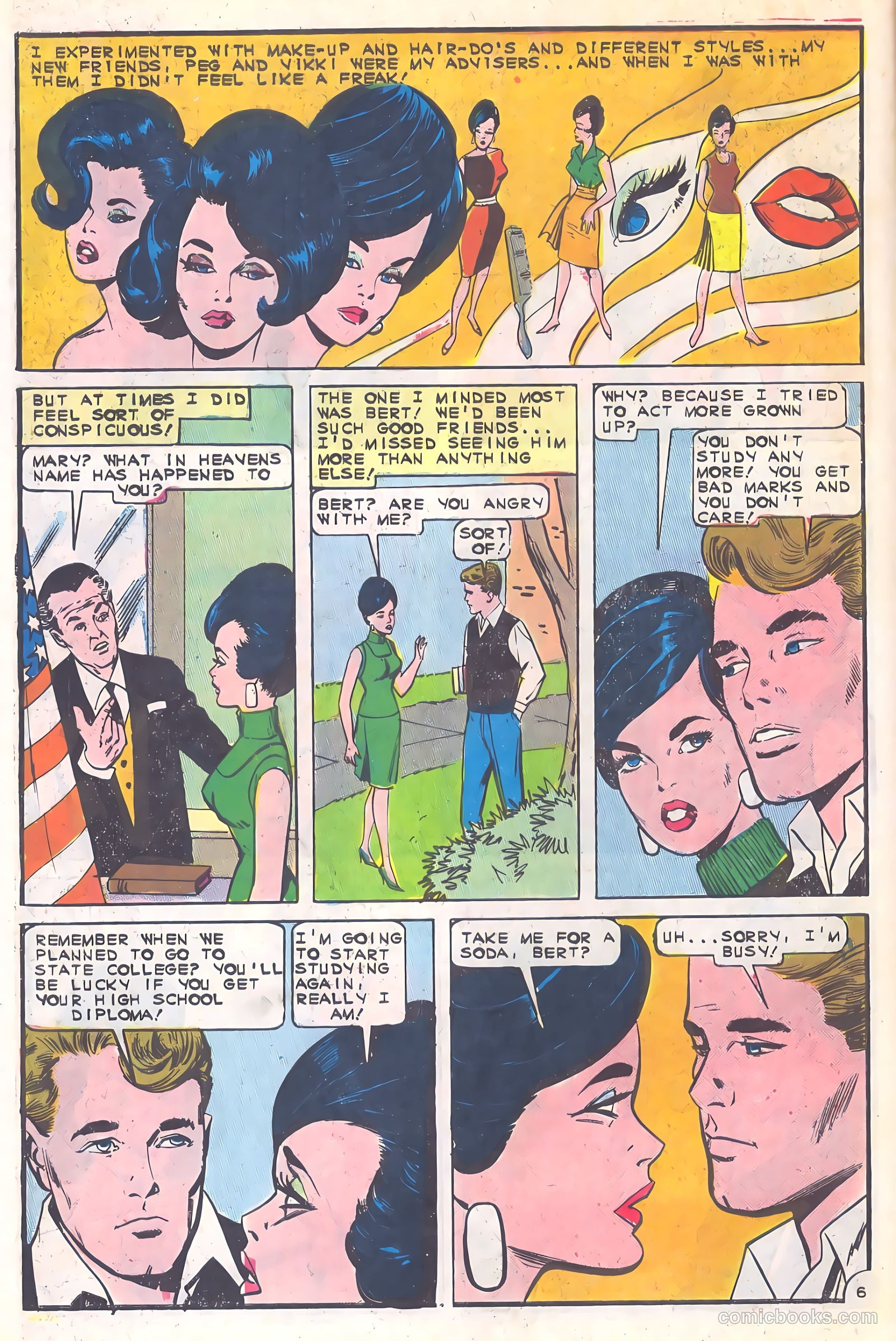 Teen Confessions #40 (1966) — page 10 of 36
