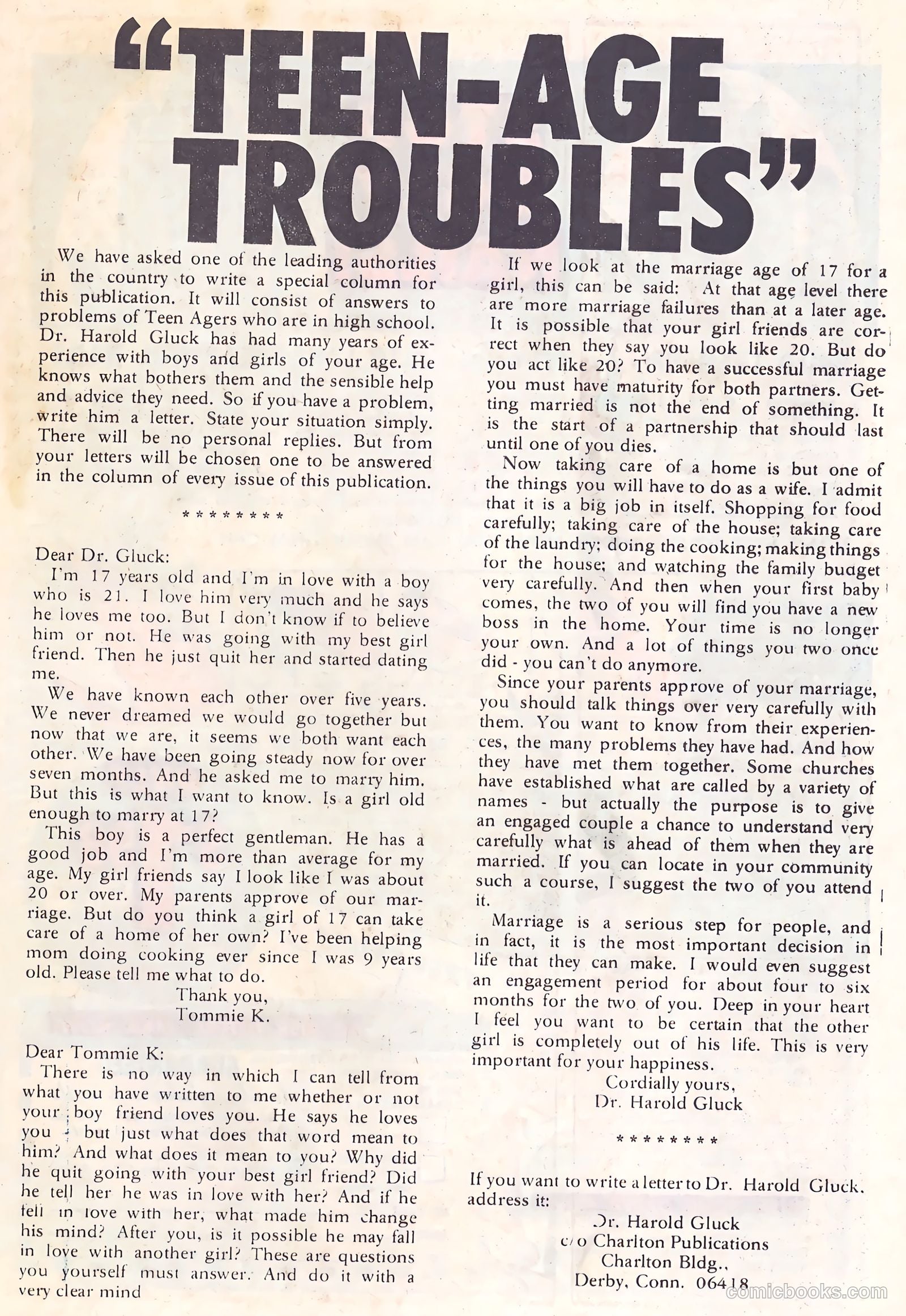 Teen Confessions #40 (1966) — page 13 of 36