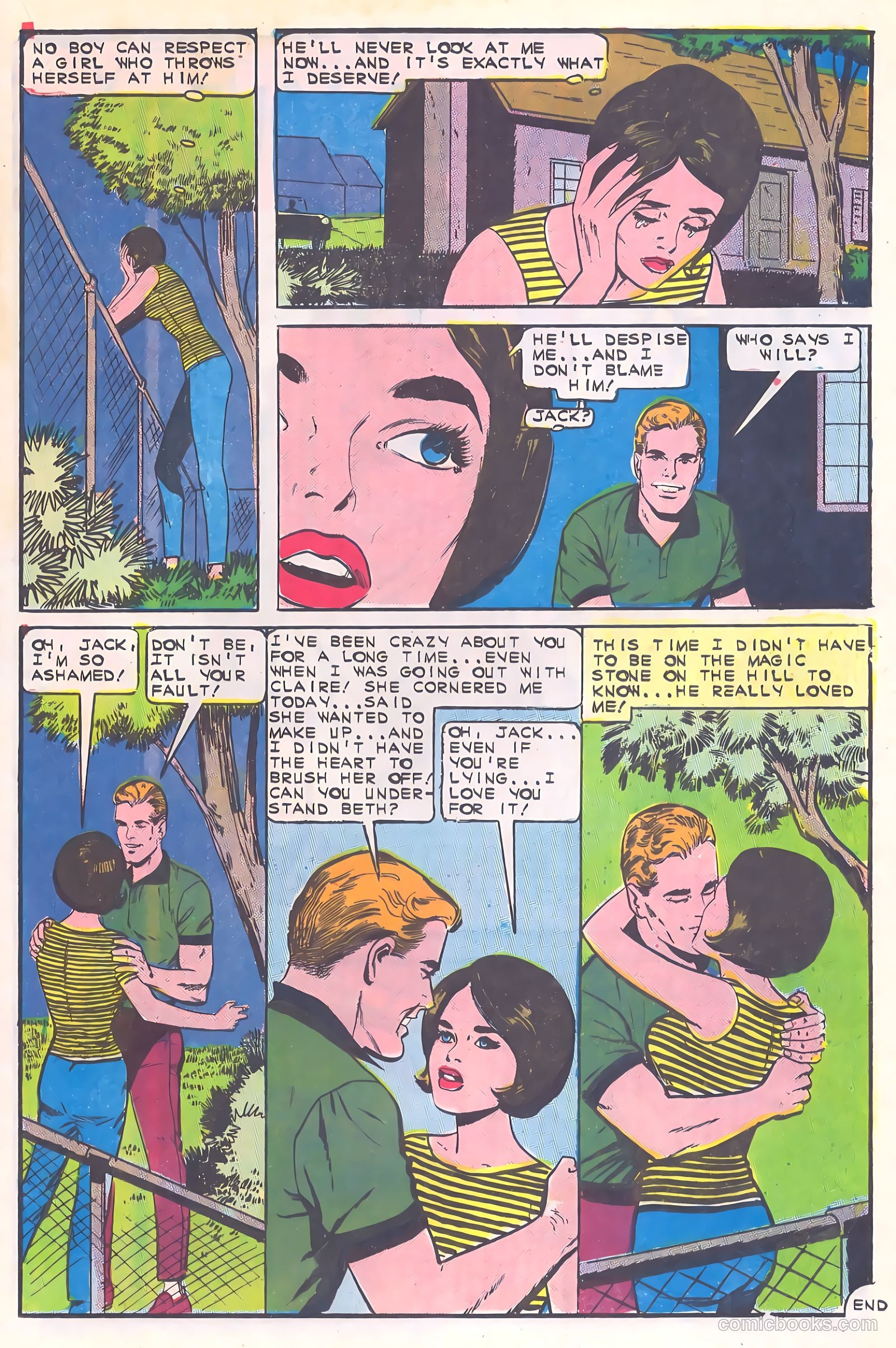 Teen Confessions #40 (1966) — page 21 of 36
