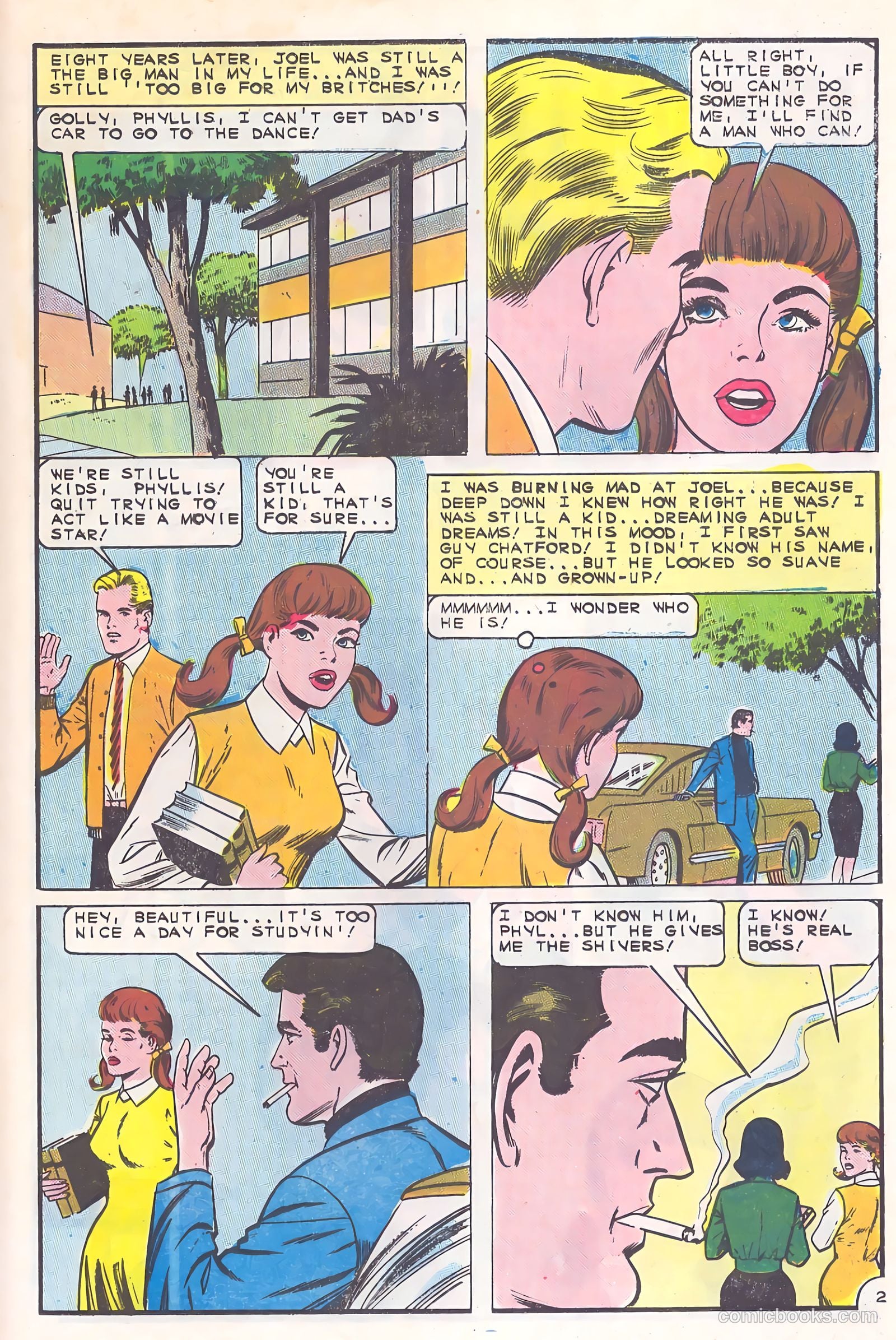 Teen Confessions #40 (1966) — page 25 of 36