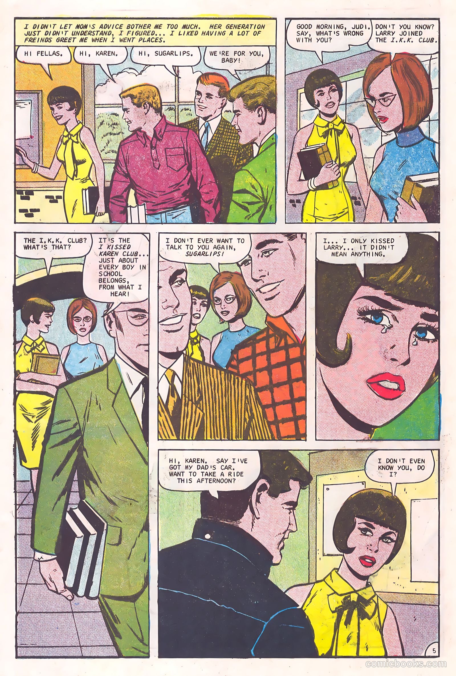 Teen Confessions #44 (1967) — page 28 of 37