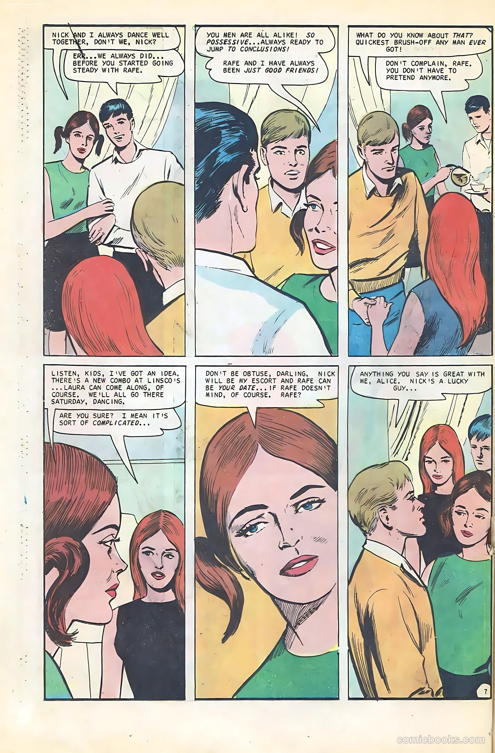 Teen Confessions #45 (1967) — page 21 of 37