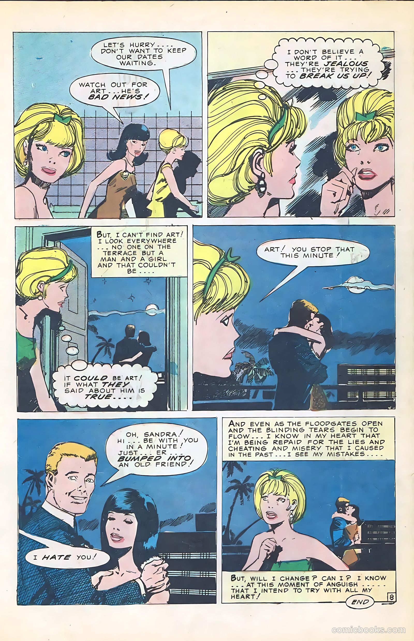 Teen Confessions #45 (1967) — page 33 of 37