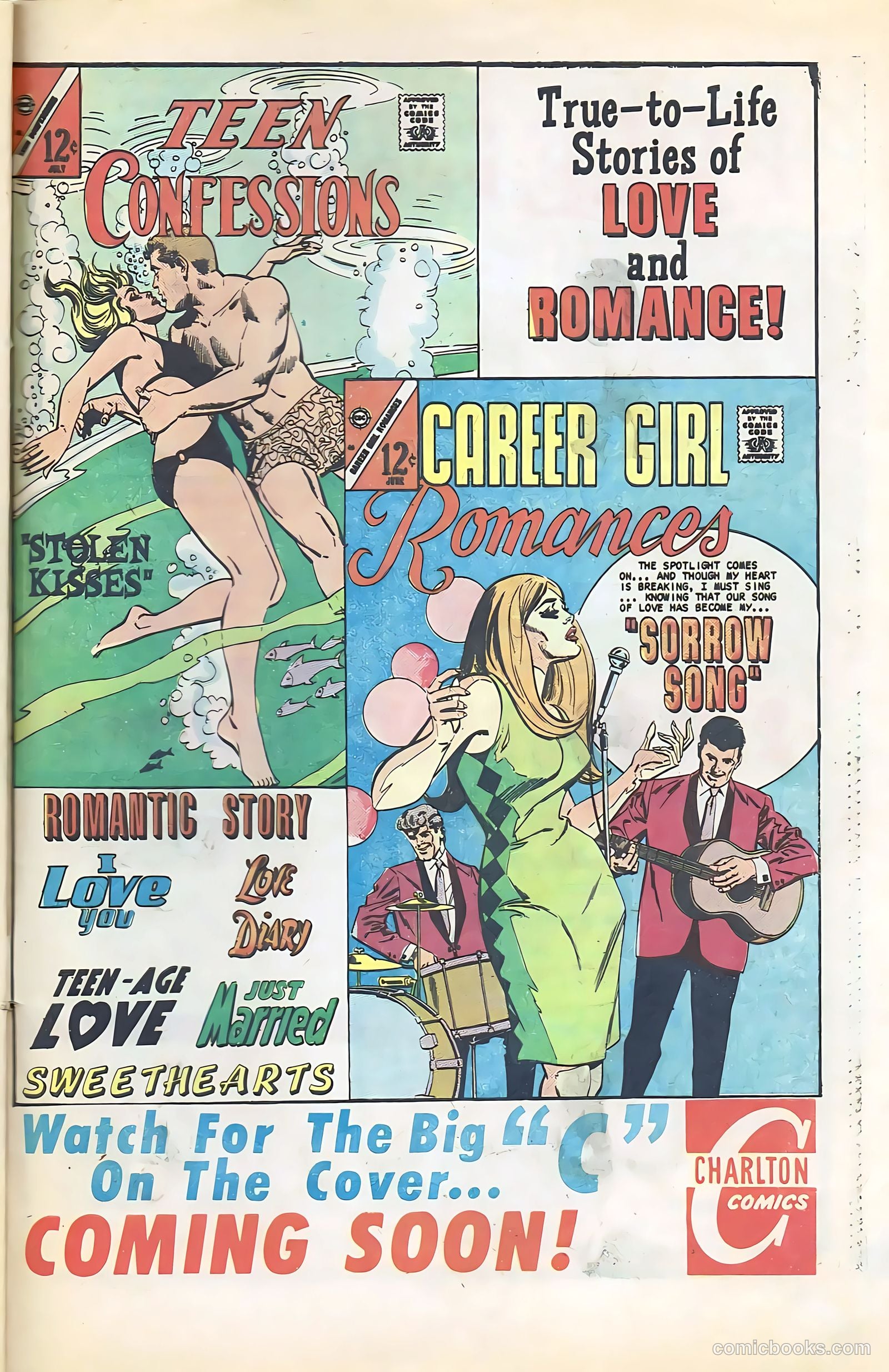 Teen Confessions #45 (1967) — page 34 of 37