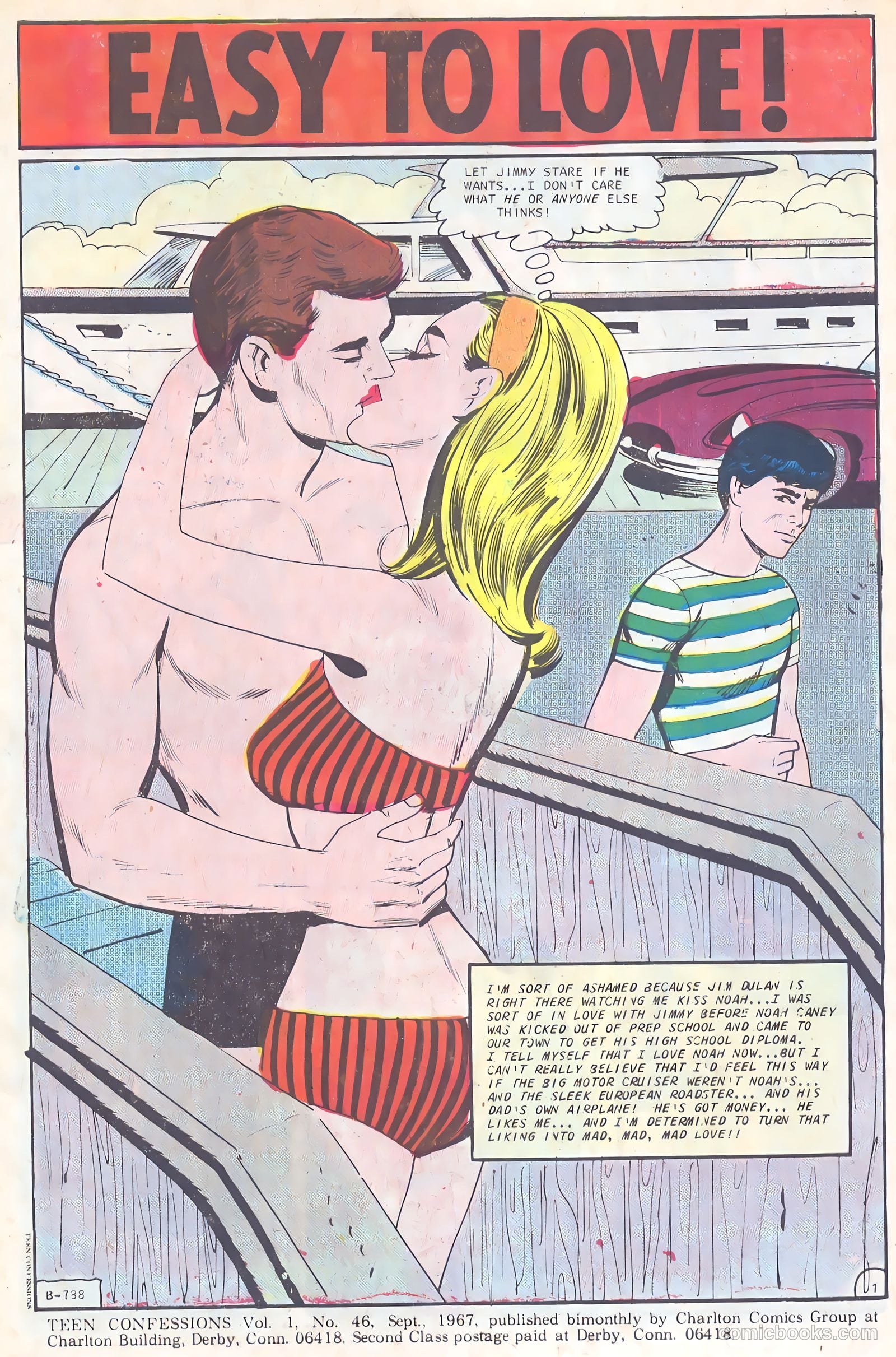 Teen Confessions #46 (1967) — page 3 of 36