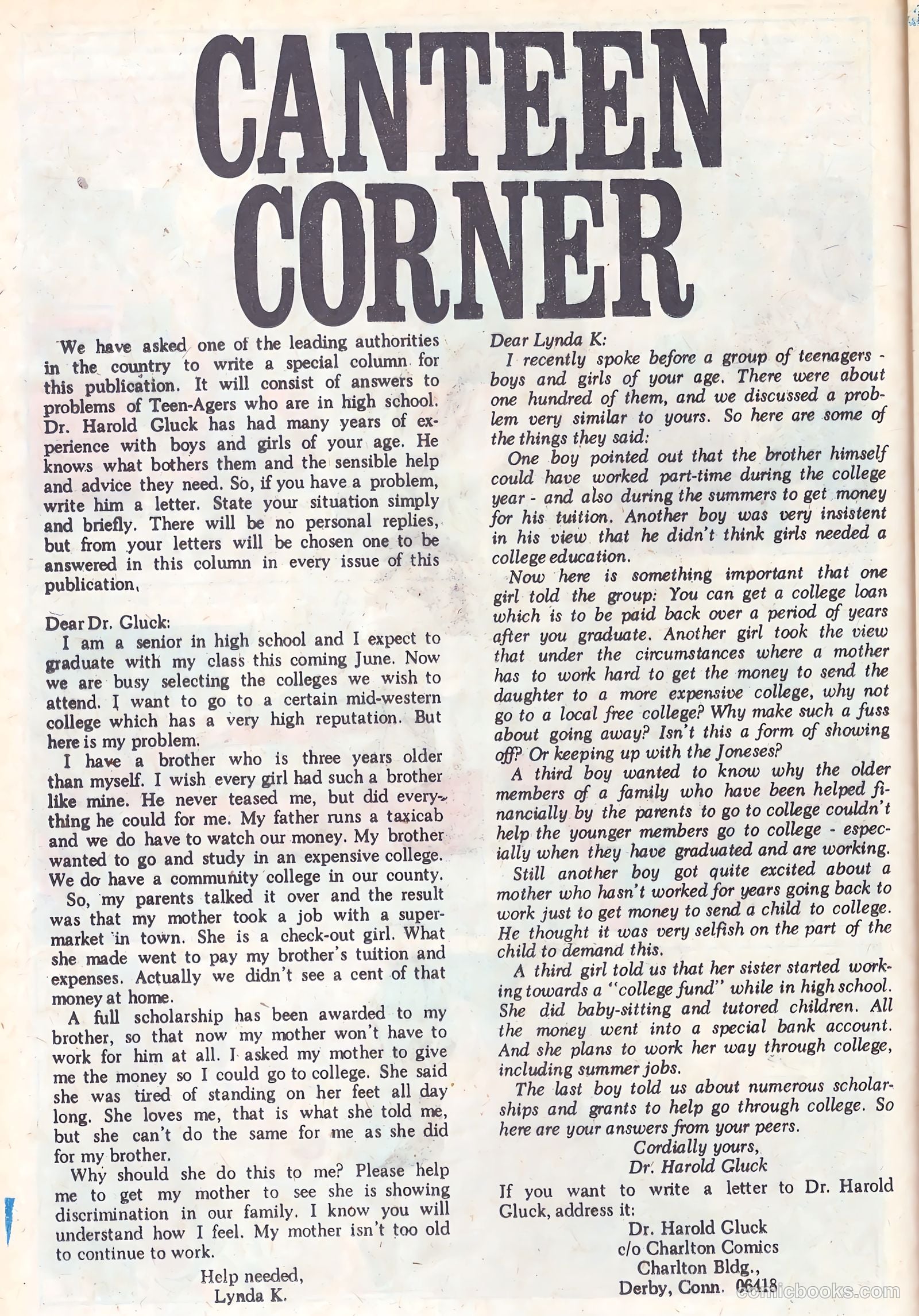 Teen Confessions #46 (1967) — page 12 of 36