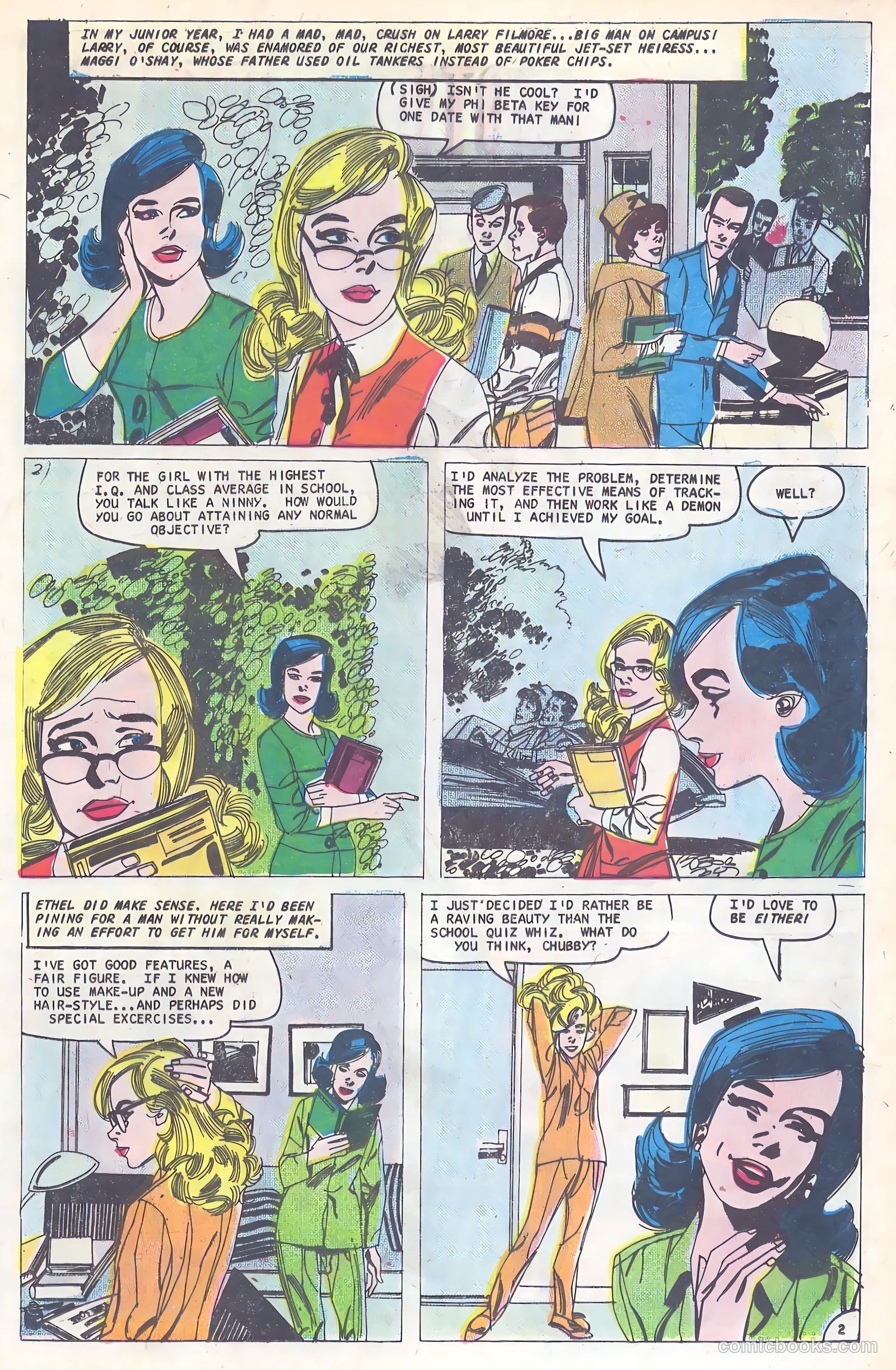 Teen Confessions #46 (1967) — page 25 of 36