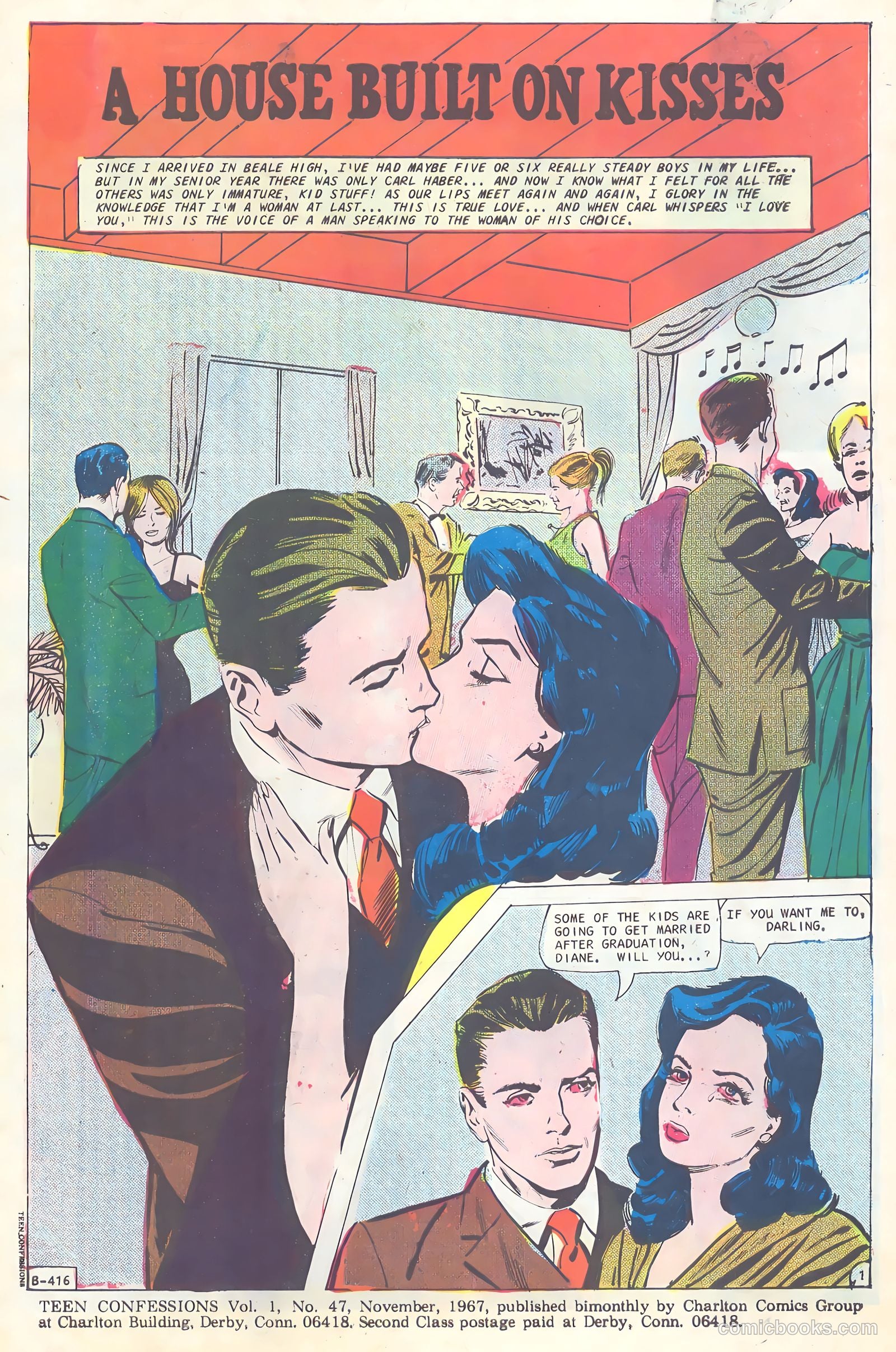 Teen Confessions #47 (1967) — page 3 of 36
