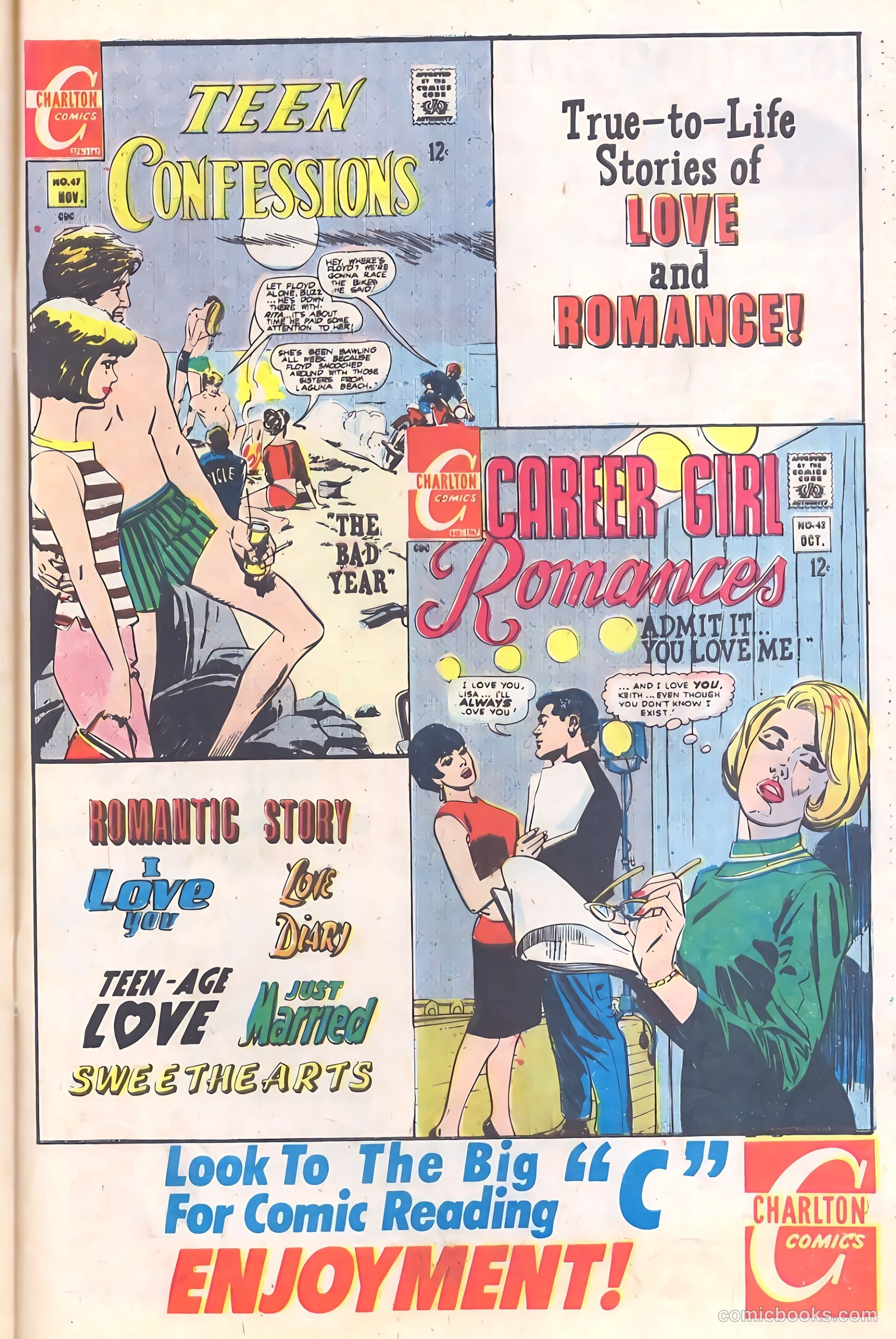 Teen Confessions #47 (1967) — page 33 of 36