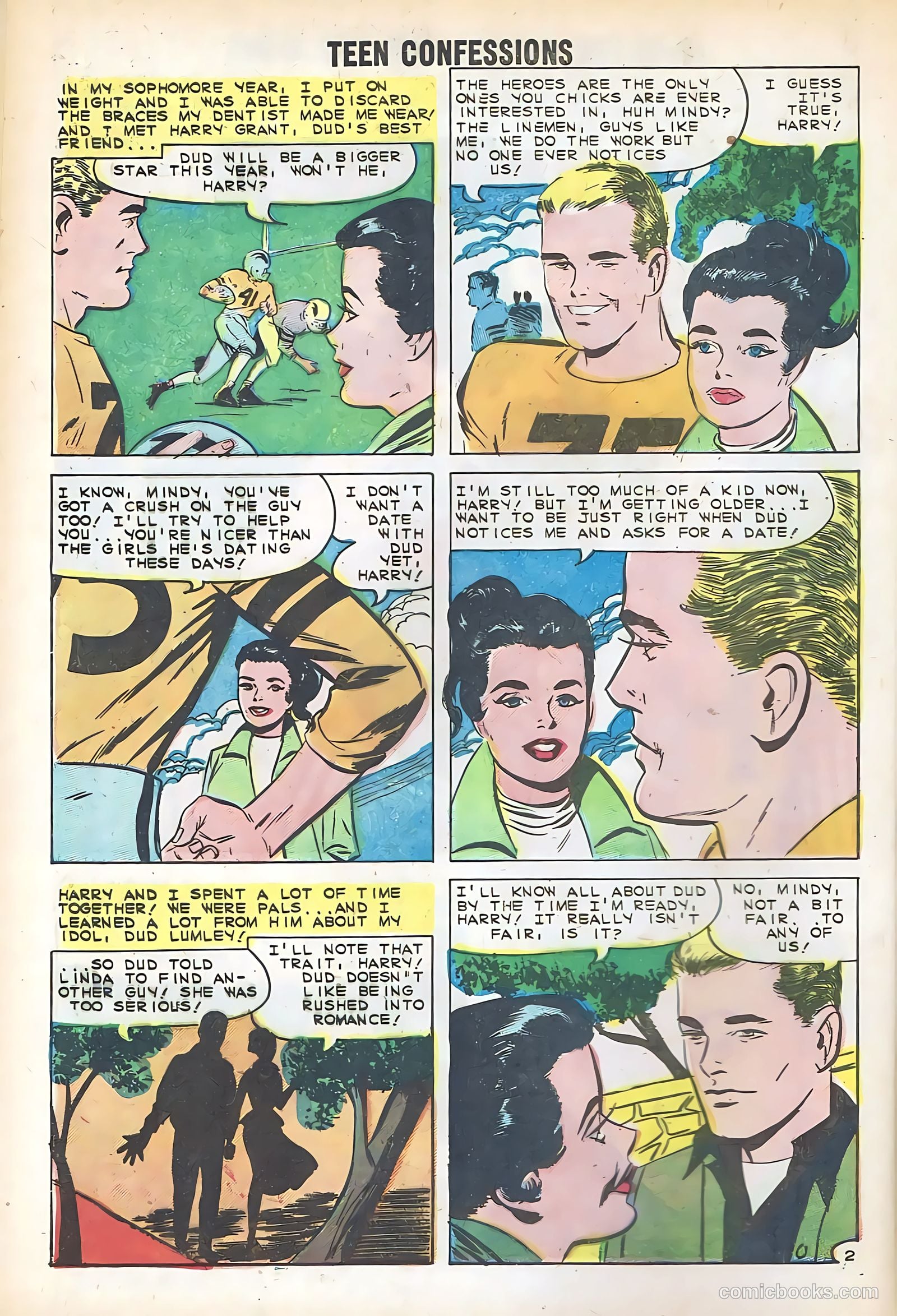 Teen Confessions #5 (1960) — page 4 of 36