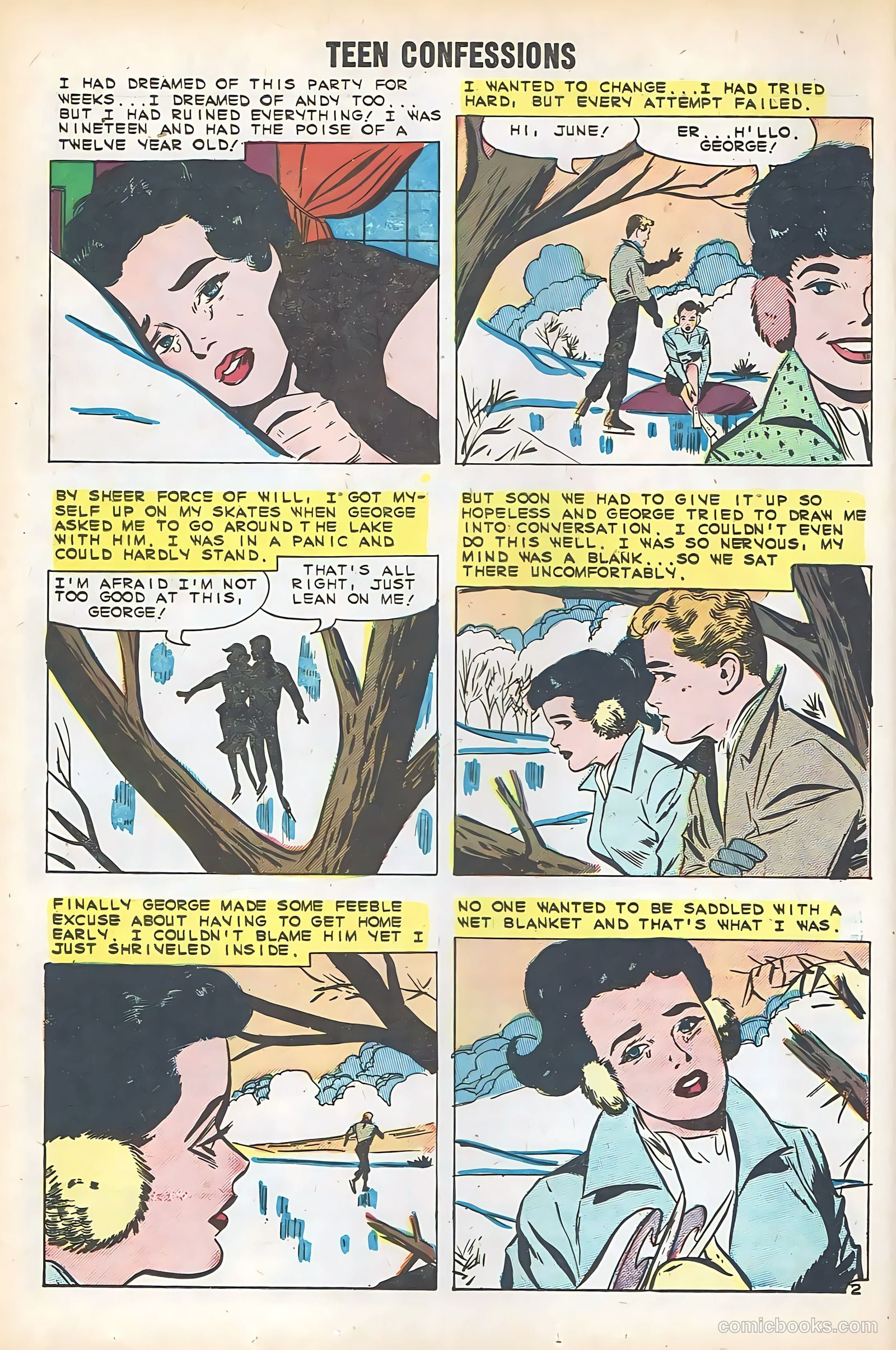 Teen Confessions #5 (1960) — page 16 of 36