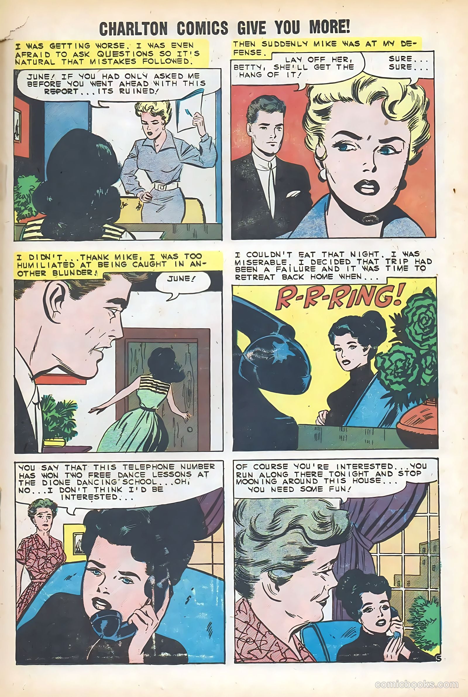 Teen Confessions #5 (1960) — page 19 of 36