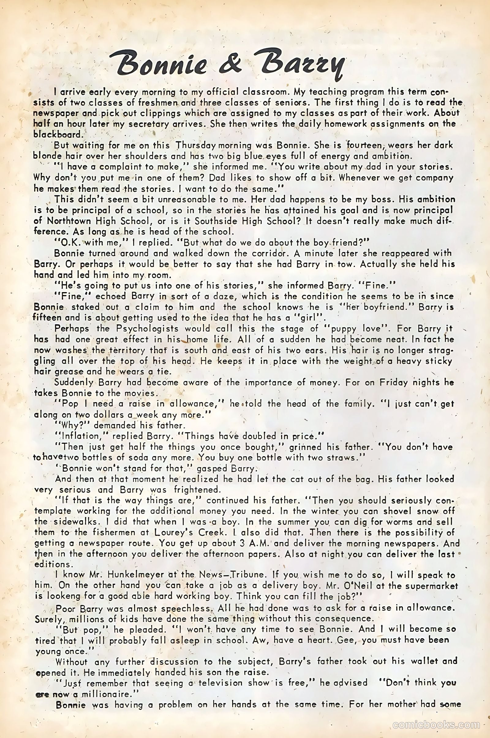 Teen Confessions #5 (1960) — page 26 of 36