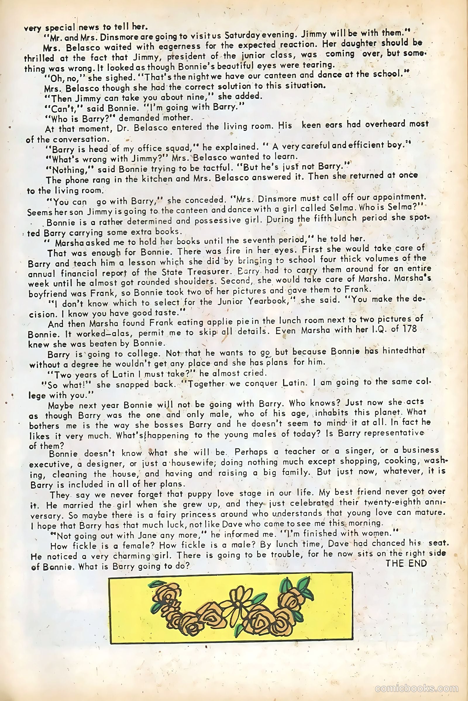 Teen Confessions #5 (1960) — page 27 of 36