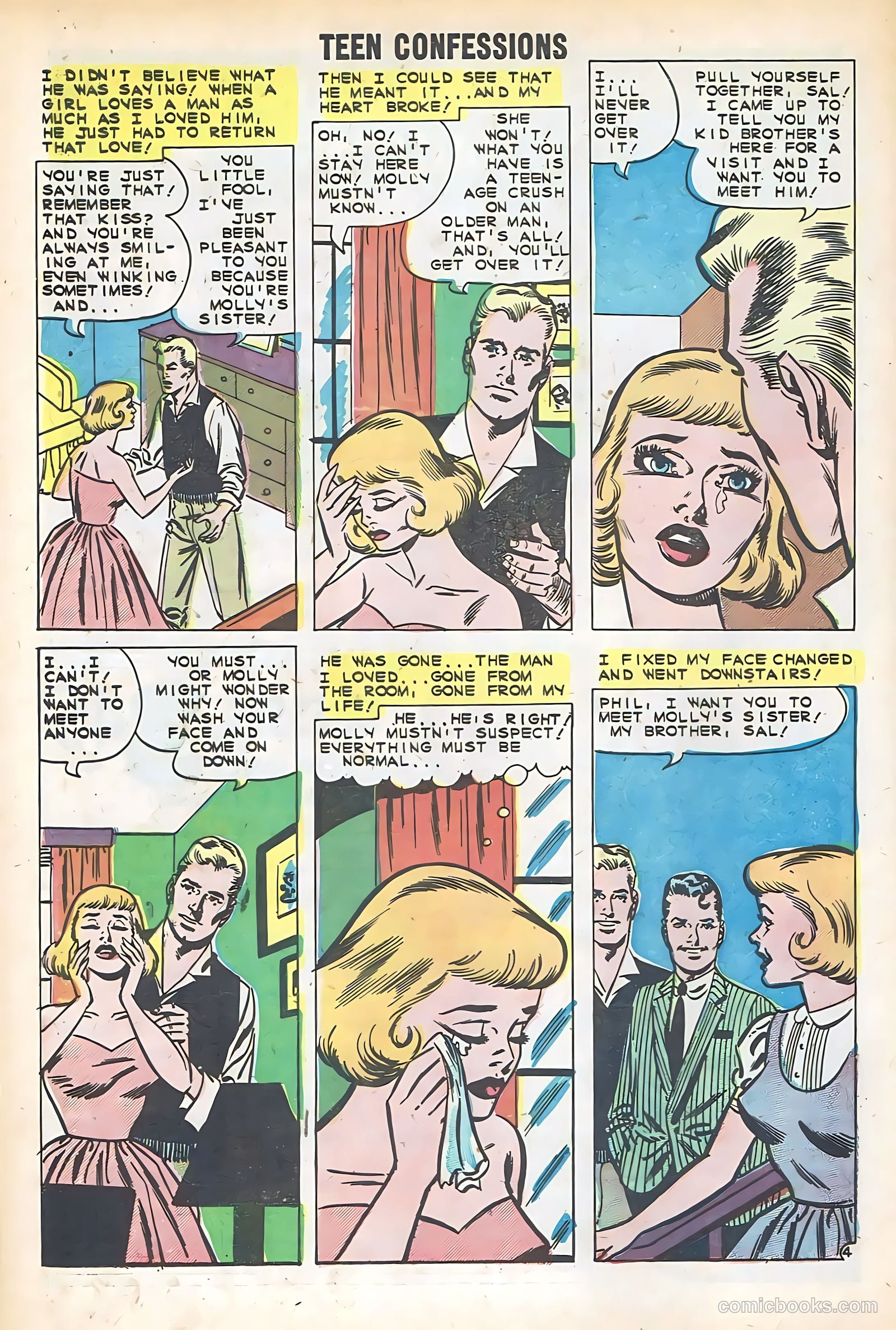 Teen Confessions #5 (1960) — page 32 of 36