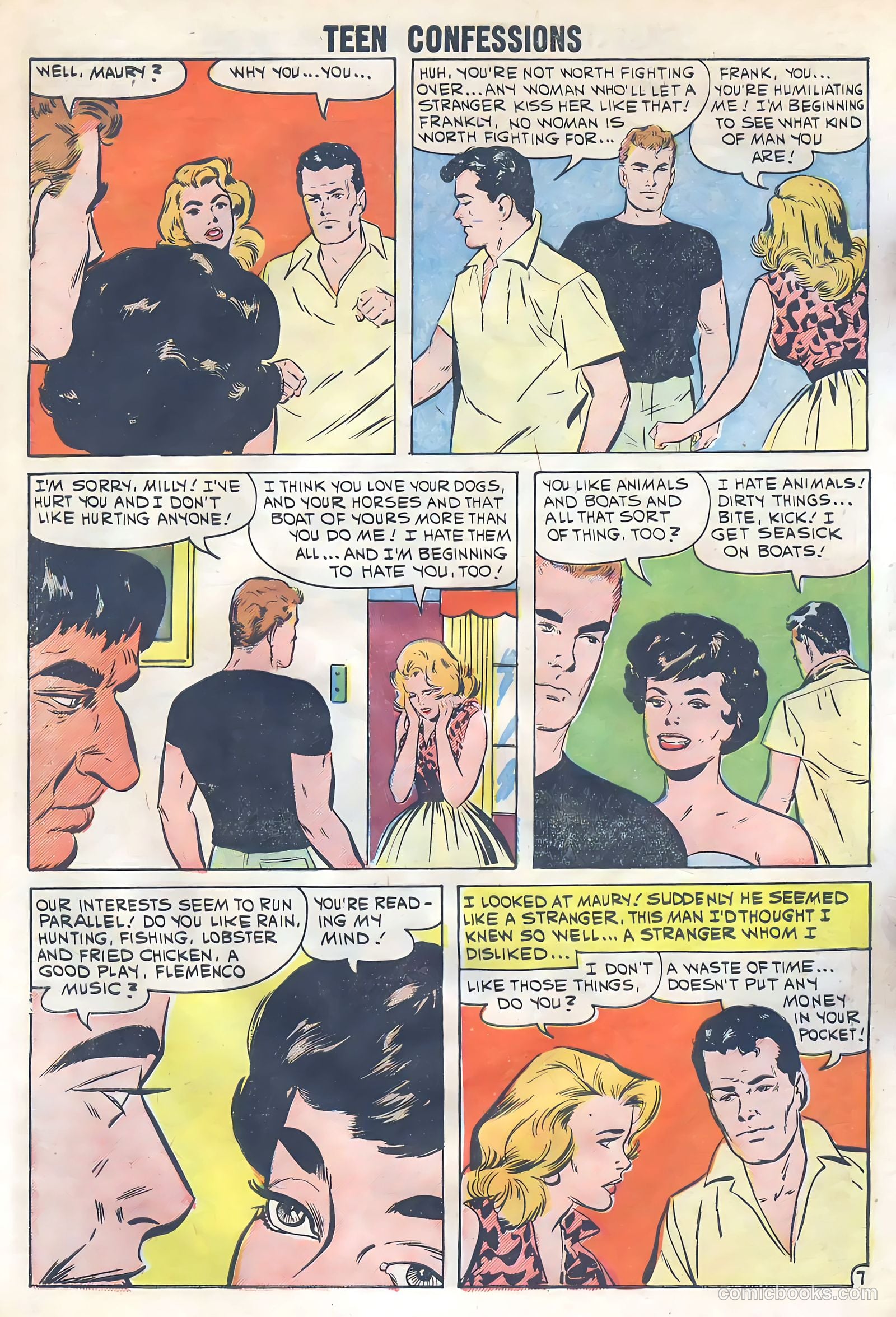 Teen Confessions #7 (1960) — page 10 of 36
