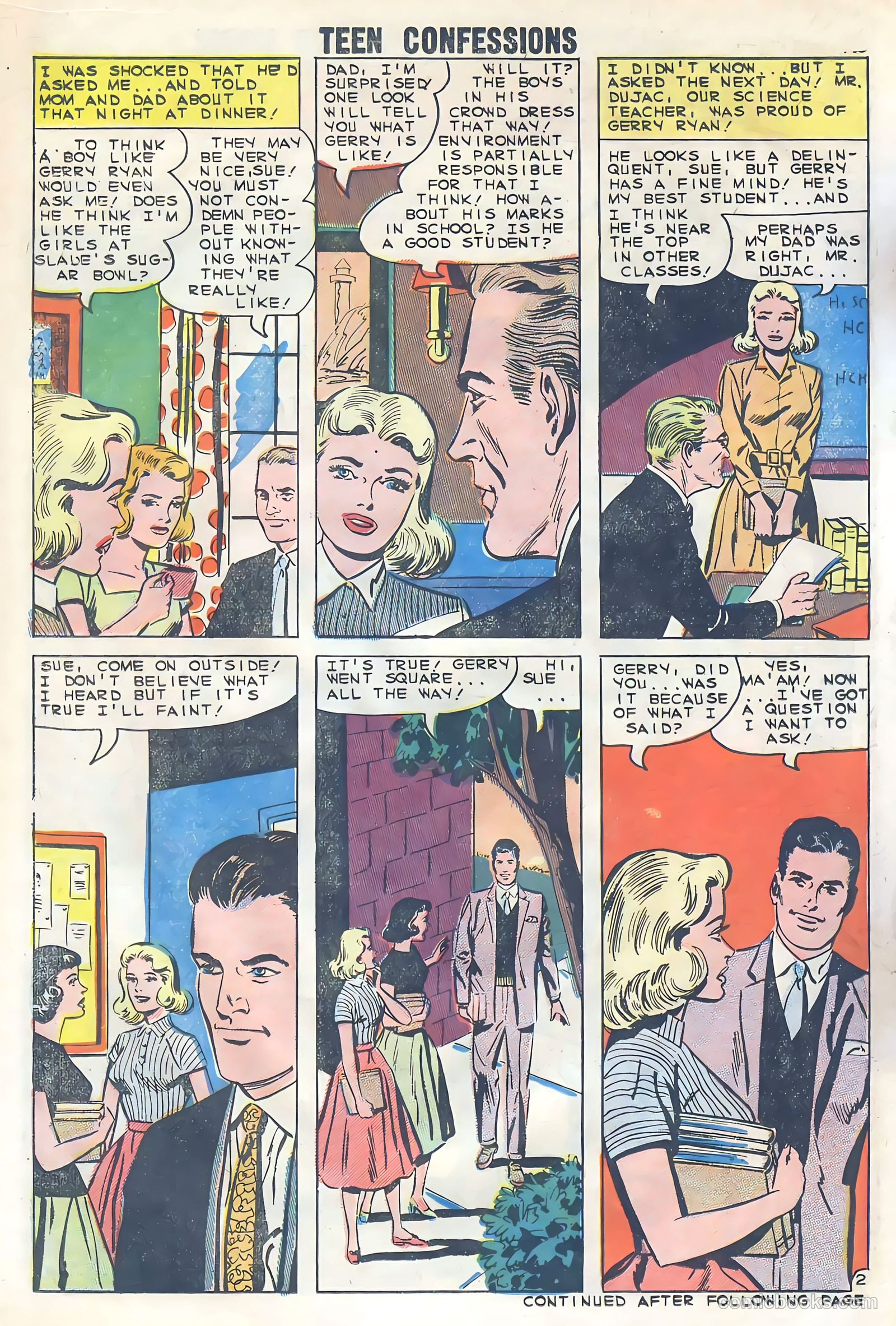 Teen Confessions #7 (1960) — page 14 of 36