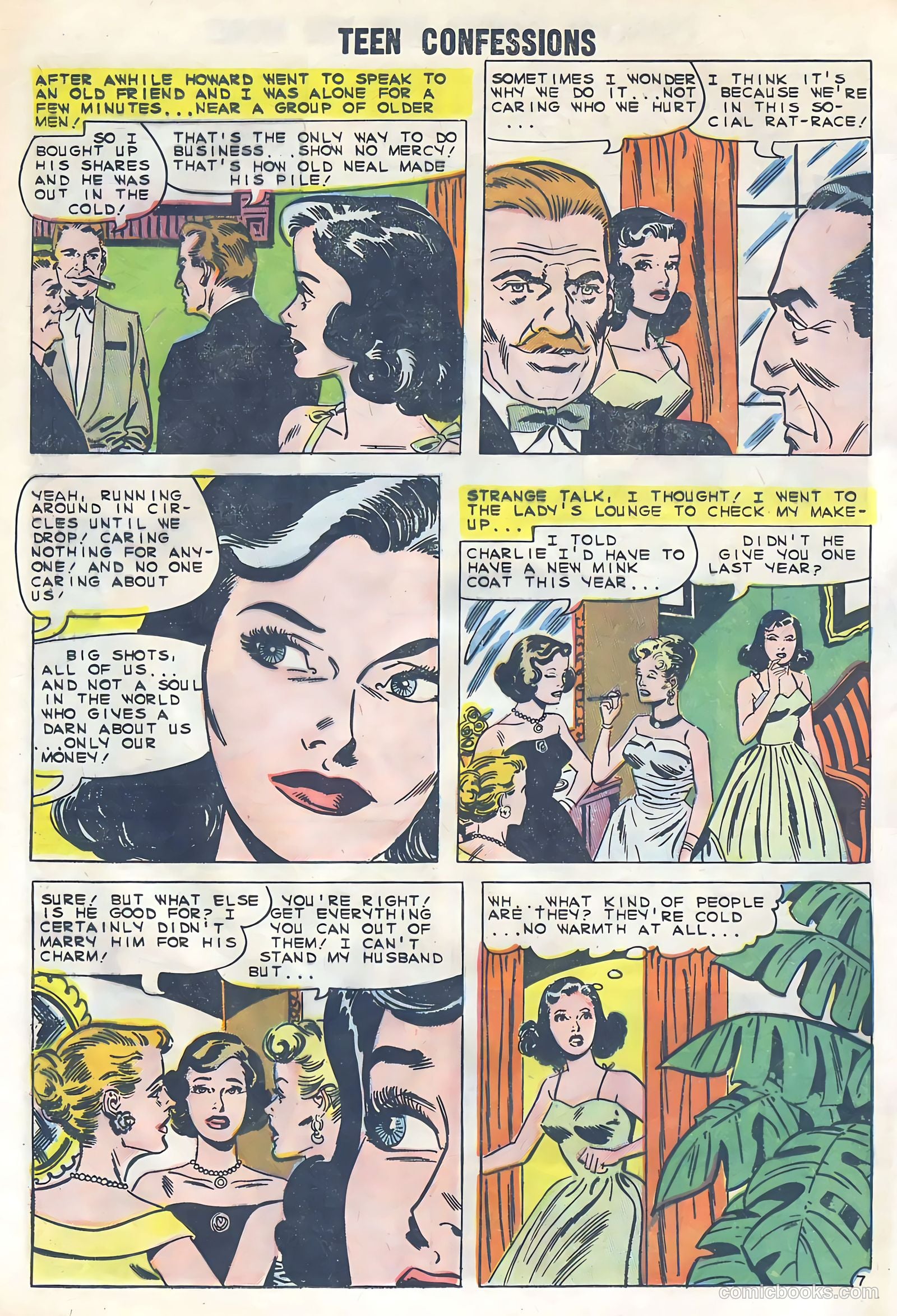 Teen Confessions #7 (1960) — page 24 of 36