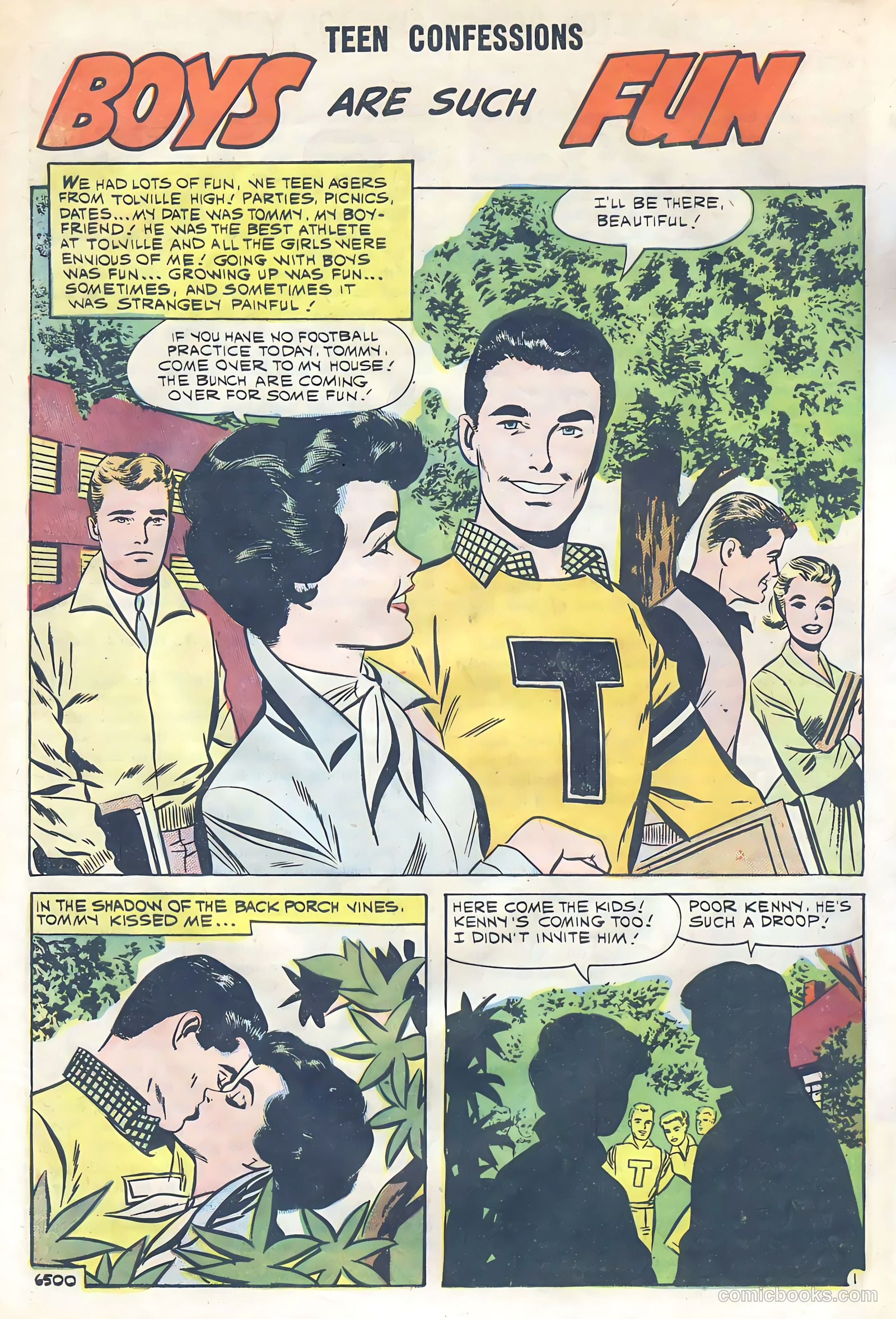 Teen Confessions #7 (1960) — page 28 of 36