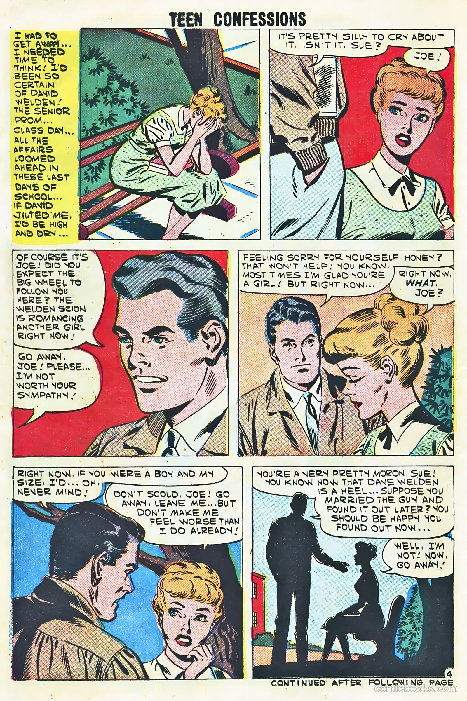 Teen Confessions #9 (1960) — page 14 of 36
