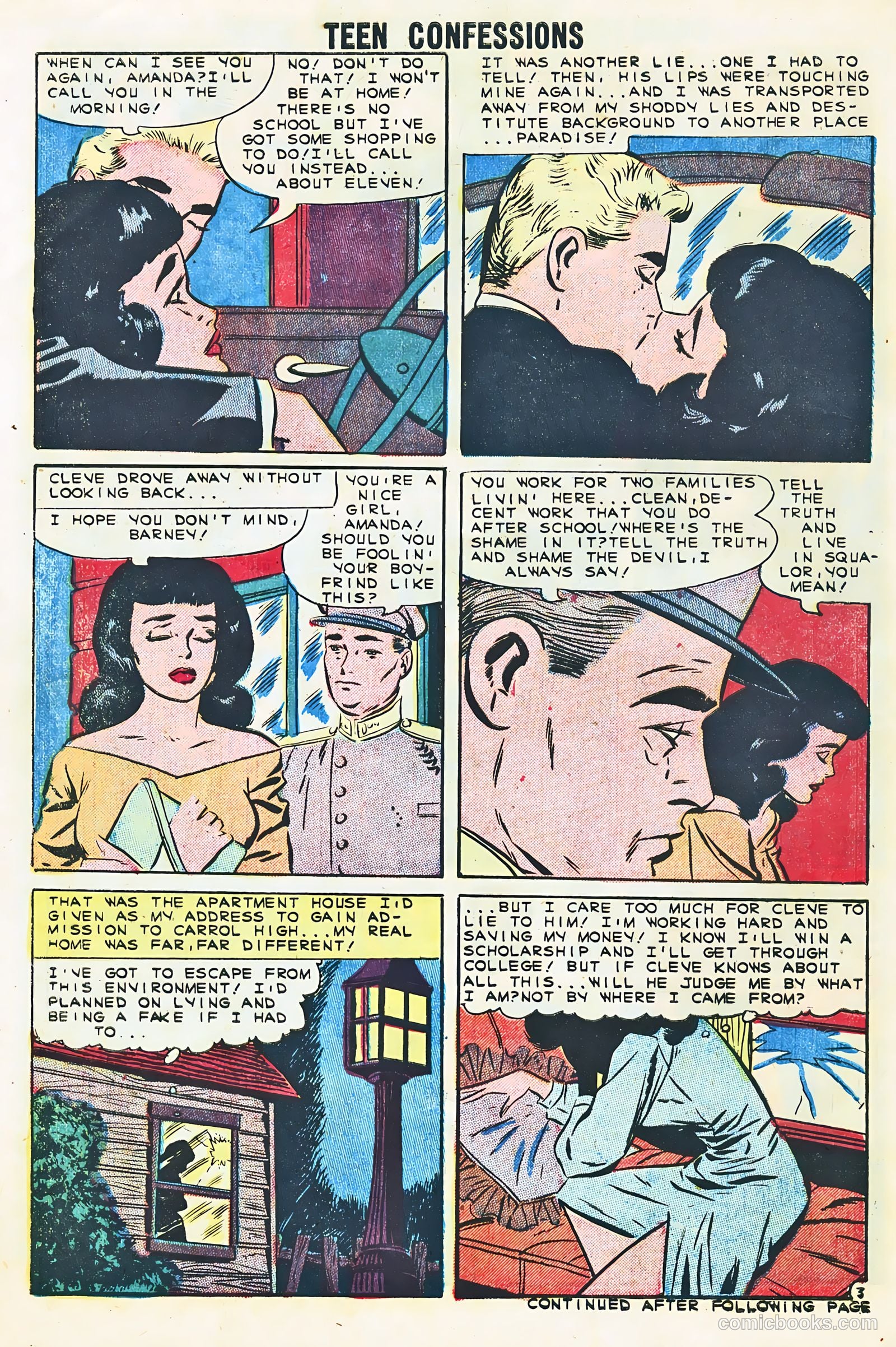 Teen Confessions #9 (1960) — page 30 of 36