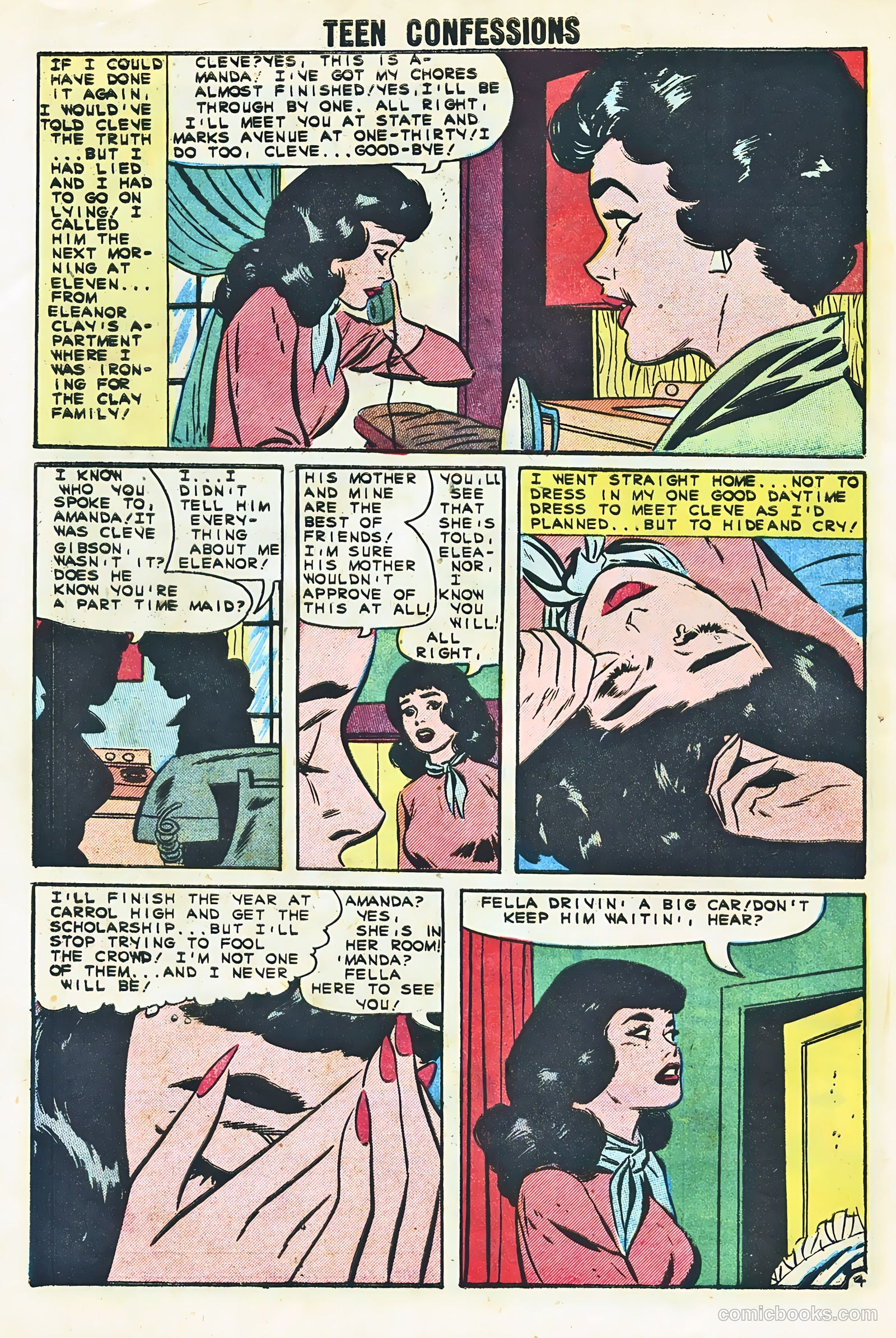 Teen Confessions #9 (1960) — page 32 of 36