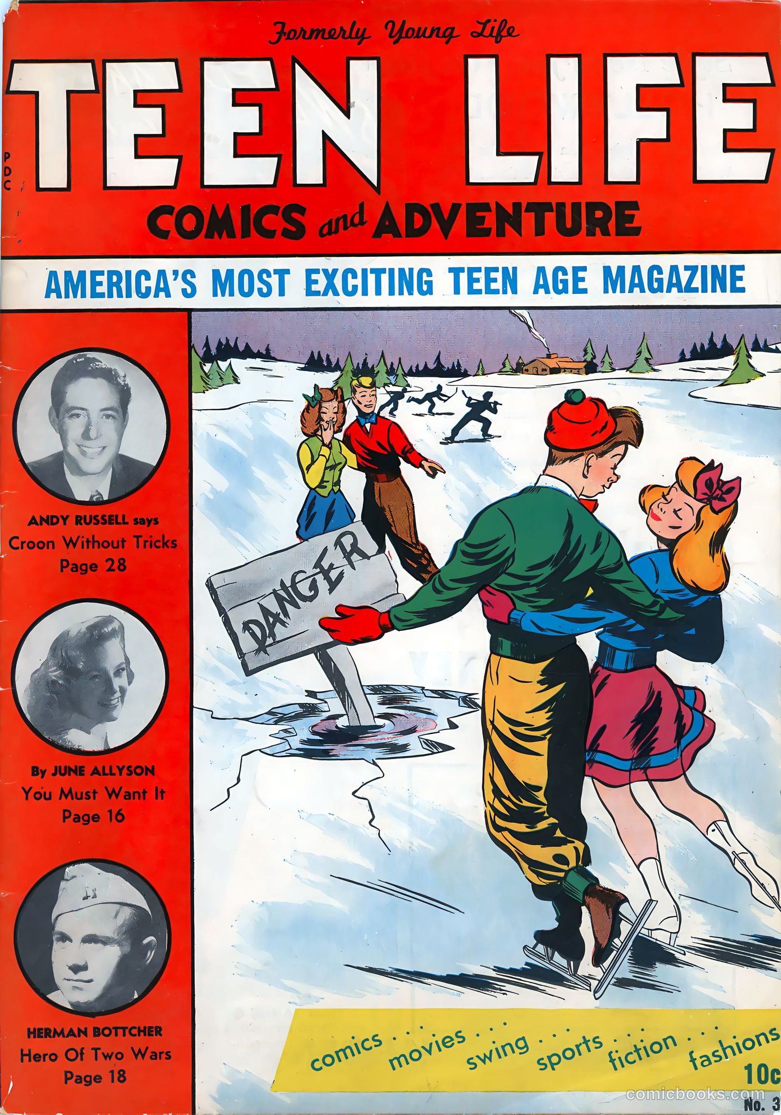 Teen Life Comics and Adventure #3