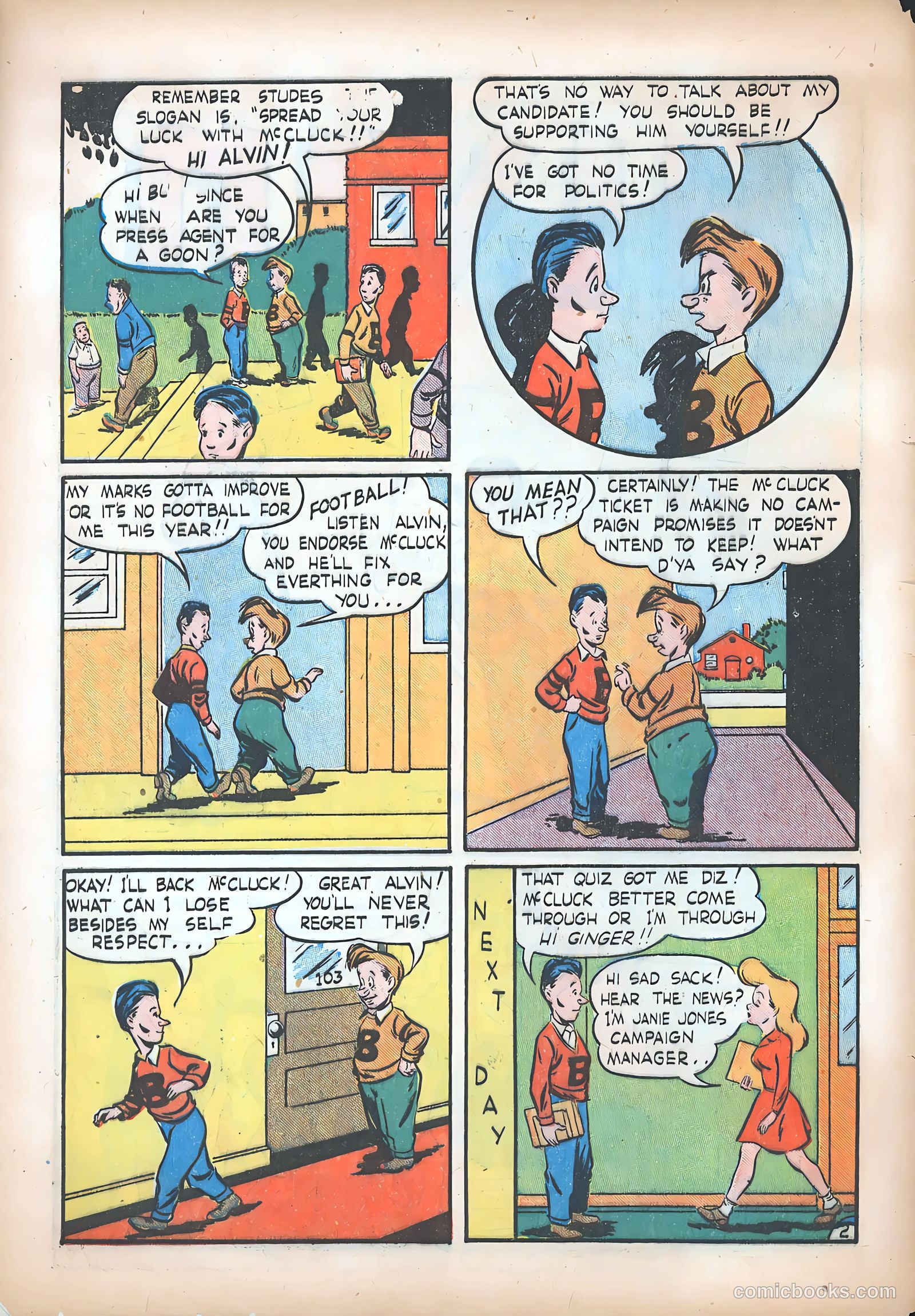 Teen Life Comics and Adventure #3 (1945) — page 4 of 51