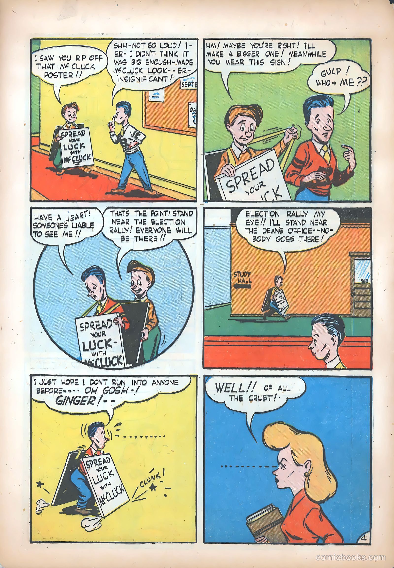 Teen Life Comics and Adventure #3 (1945) — page 6 of 51